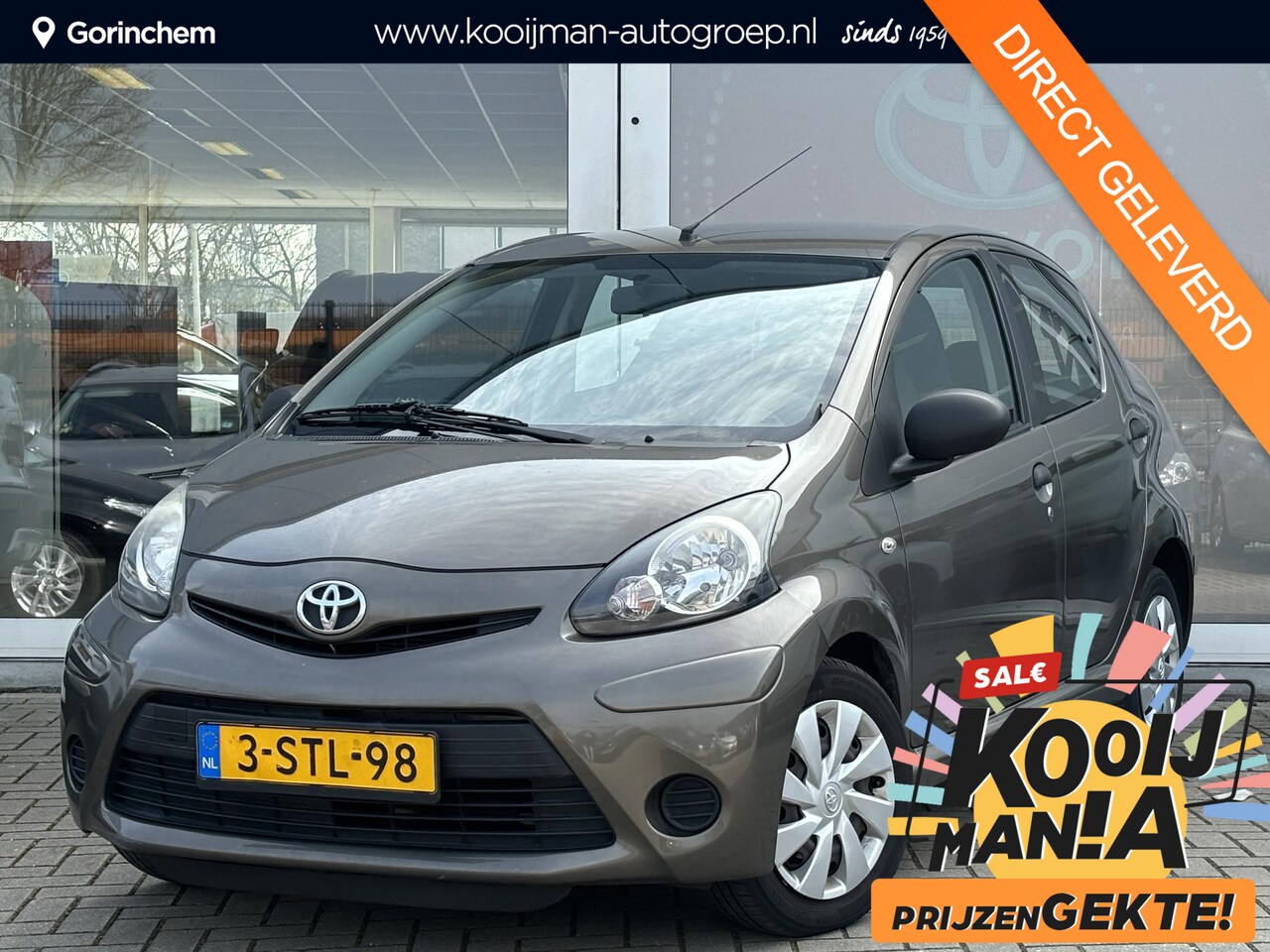 Toyota Aygo - 1.0 VVT-i Now Rijklaarprijs met beurt, nieuwe APK en garantie, direct leverbaar! - AutoWereld.nl