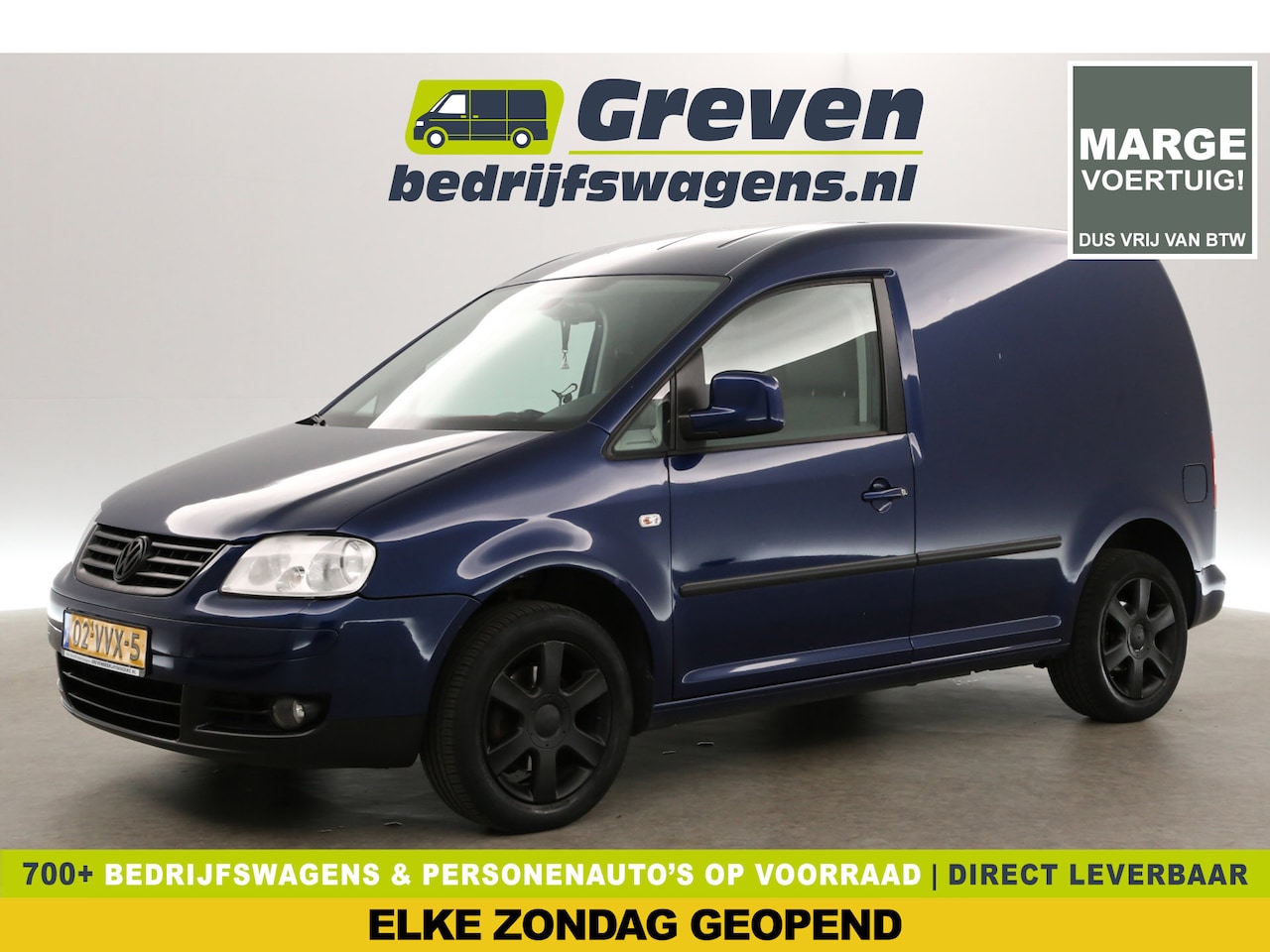 Volkswagen Caddy - 1.9 TDI L1H1 Marge Airco Cruise Parkeersensoren Elekrpakket Schuifdeur - AutoWereld.nl