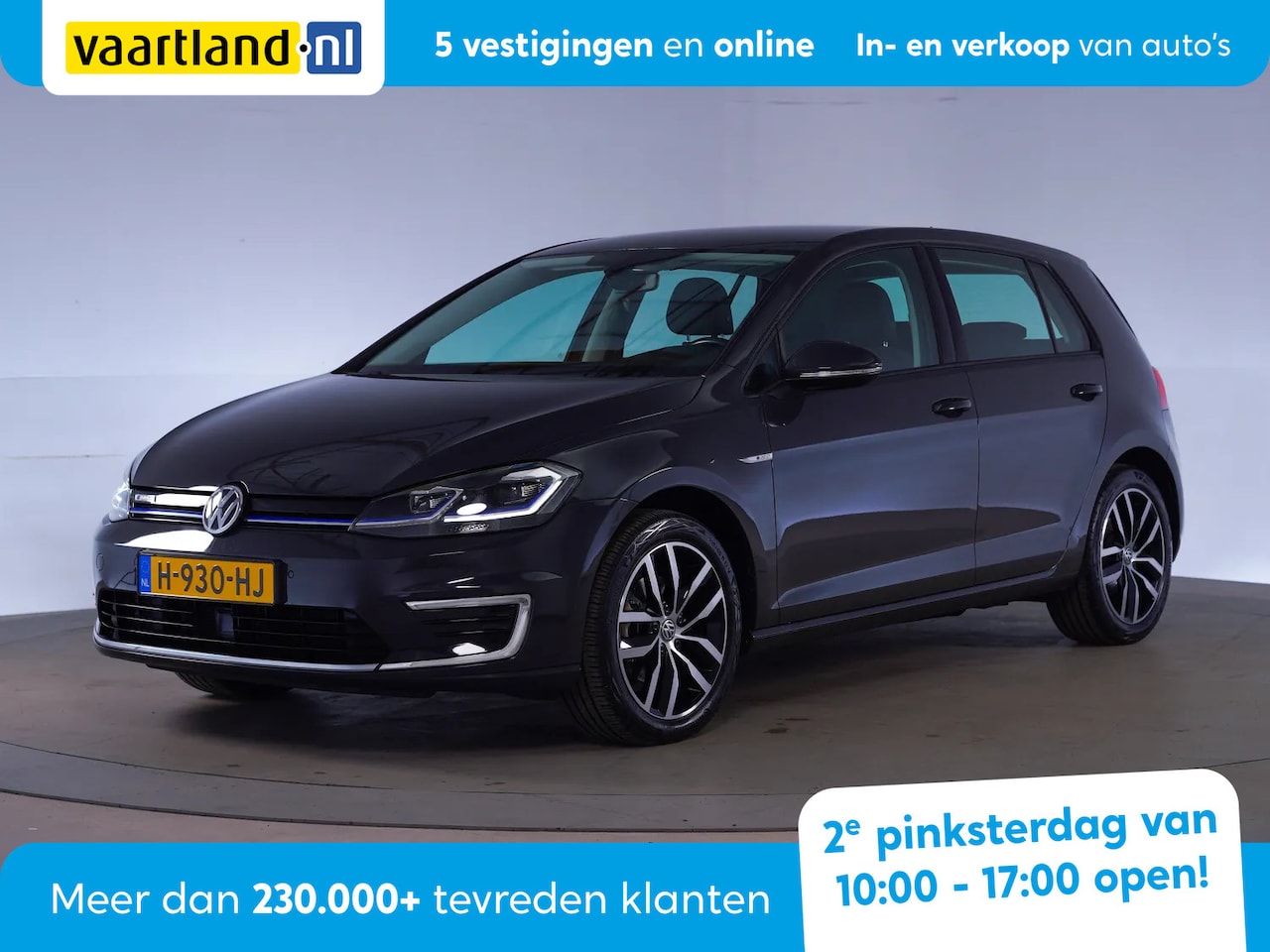 Volkswagen e-Golf - E-DITION [ LED Navi Adapt.cruise ] - AutoWereld.nl