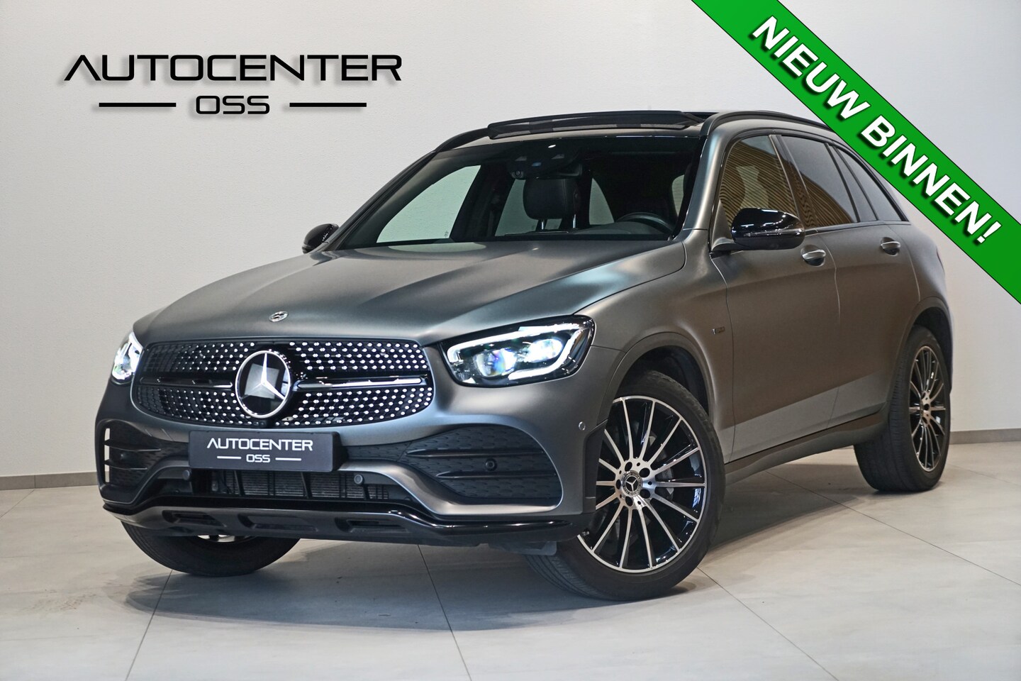 Mercedes-Benz GLC-klasse - 300e 4MATIC AMG ✅ MAGNO ✅ LUCHTVERING ✅ STOELKOELING ✅ PANO ✅ VOL OPTIE! - AutoWereld.nl