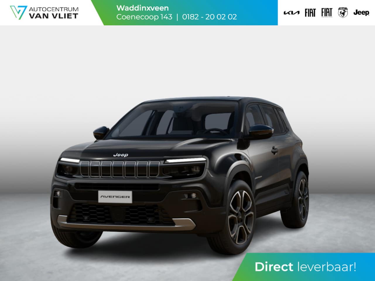 Jeep Avenger - 1.2 e-Hybrid Summit | Leder&Winter Pack | Schuif/Kanteldak | Infotainment&Convience Pack - AutoWereld.nl