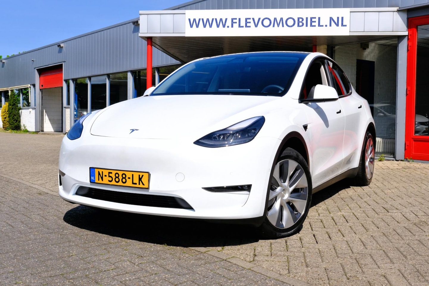 Tesla Model Y - Long Range AWD 75 kWh Dual Motor Aut. Pano|1e Eig|AutoPilot|Cam|LMV|Navi - AutoWereld.nl