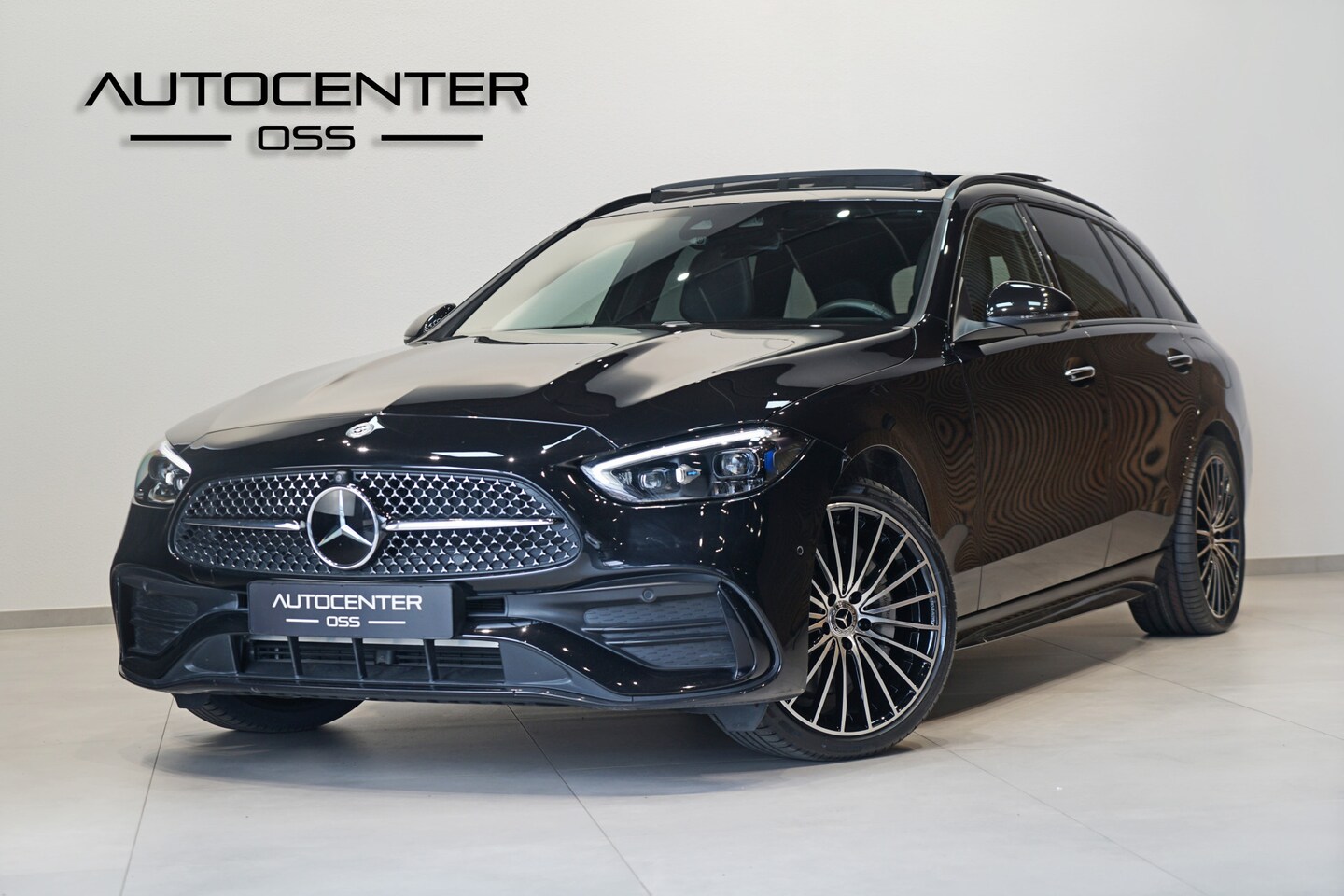 Mercedes-Benz C-klasse Estate - 300 e AMG Line ✅ VOL OPTIE! ✅ STOELKOELING ✅ BURMESTER ✅ PANO ✅  DIG.LIGHT - AutoWereld.nl