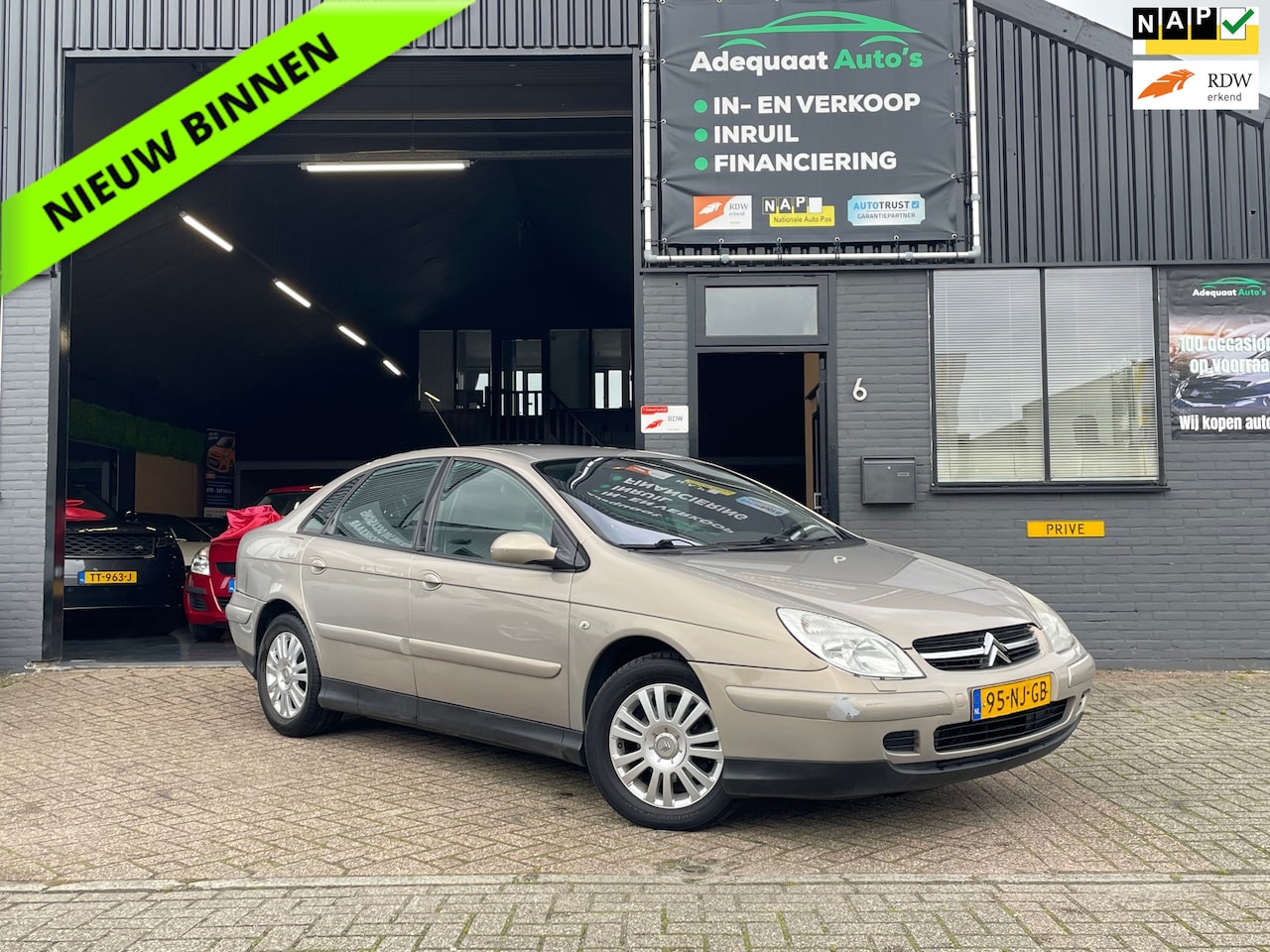 Citroën C5 - 2.0-16V Exclusive|Airco|AUT|Leder|Cruise|EXPORT - AutoWereld.nl