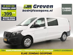 Mercedes-Benz Vito - 116 CDI Extra Lang | 164PK | Dubbele Cabine | 5 Persoons | Airco Camera Carplay Cruise Nav