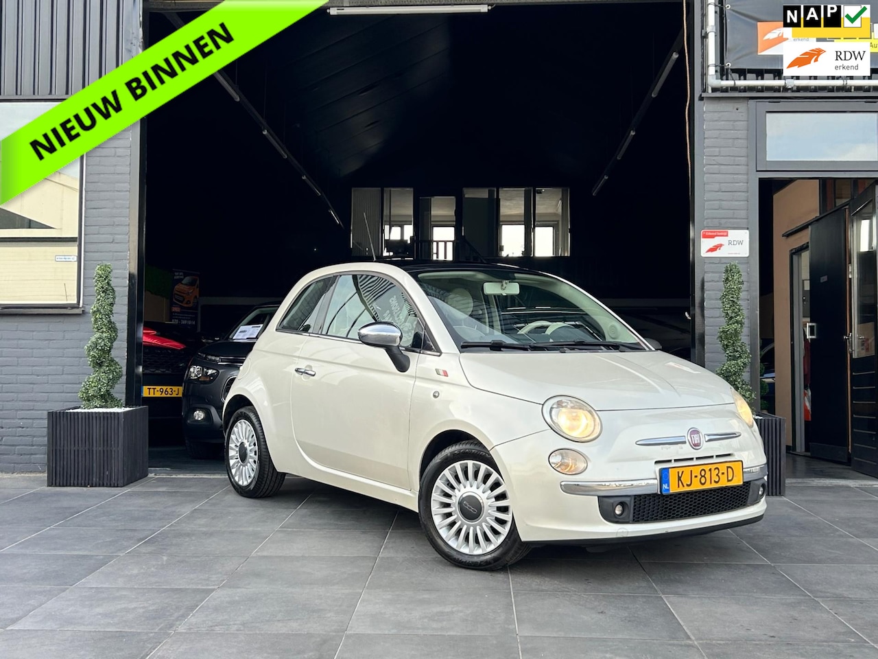 Fiat 500 - 1.2 Naked|Airco|El Pakket|Panormadak|APK| - AutoWereld.nl