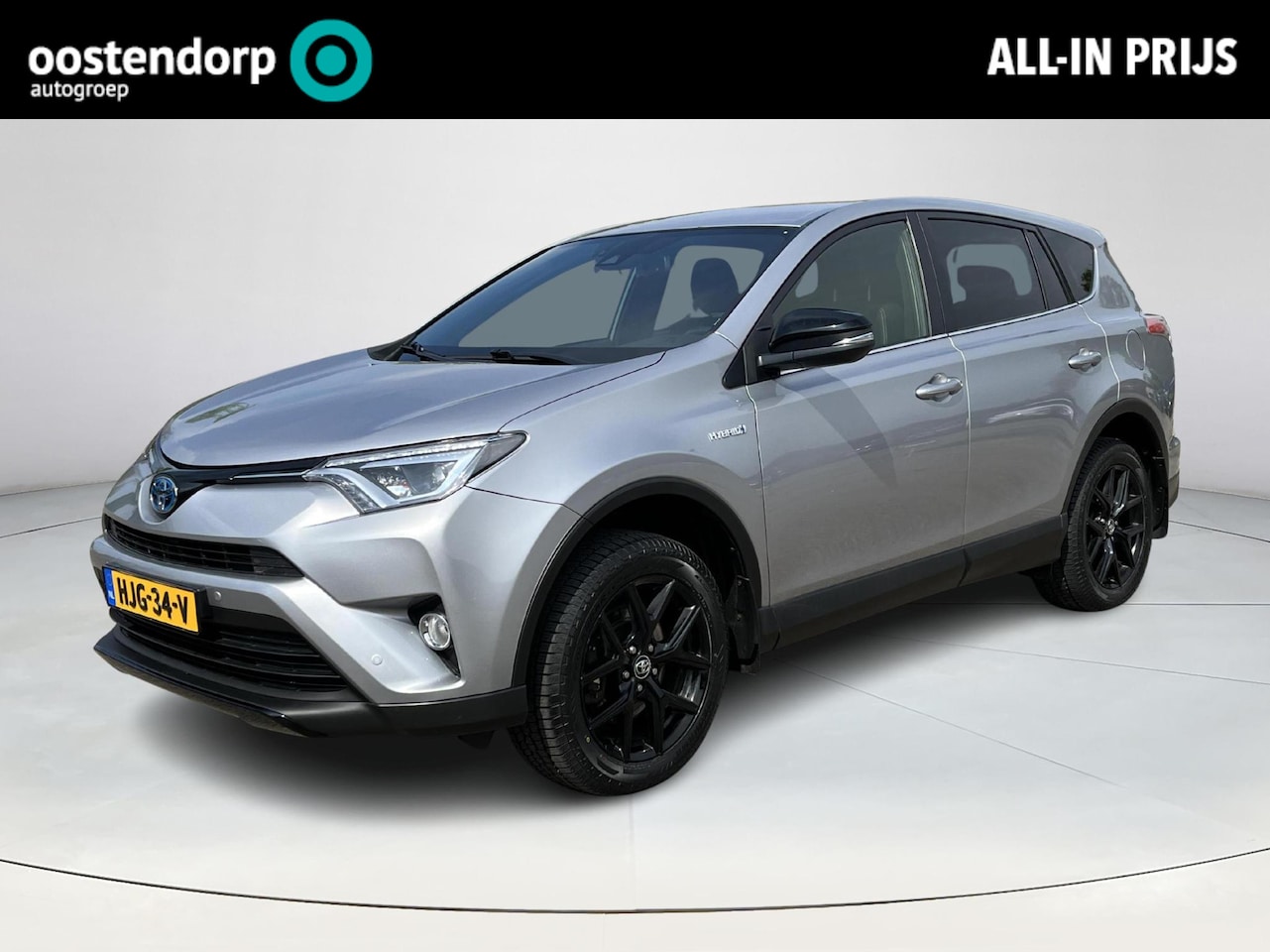 Toyota RAV4 - 2.5 Hybrid AWD Black Edition | Navigatie | Trekhaak | Parkeercamera | Licht metalen velgen - AutoWereld.nl