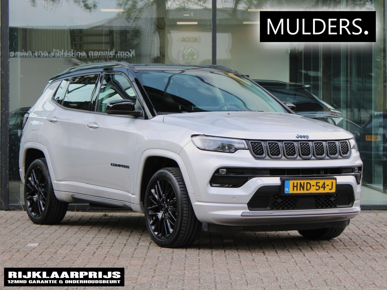 Jeep Compass - 4xe 240 Plug-in Hybrid Electric S | Navi / Leder / Camera - AutoWereld.nl
