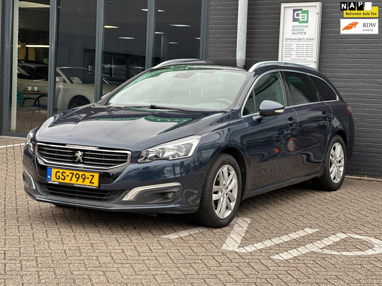 Peugeot 508 SW - 1.6 e-THP Première/PANO-DAK/NAVI/6-BAK/TREKHAAK/NAP!! - AutoWereld.nl