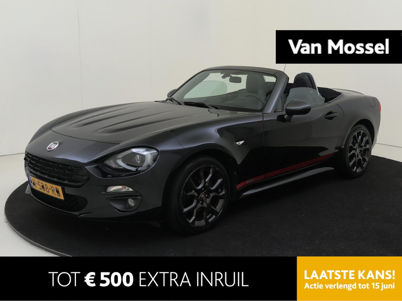Fiat 124 Spider - 1.4 MultiAir Turbo Lusso | Cabrio | Camera | - AutoWereld.nl