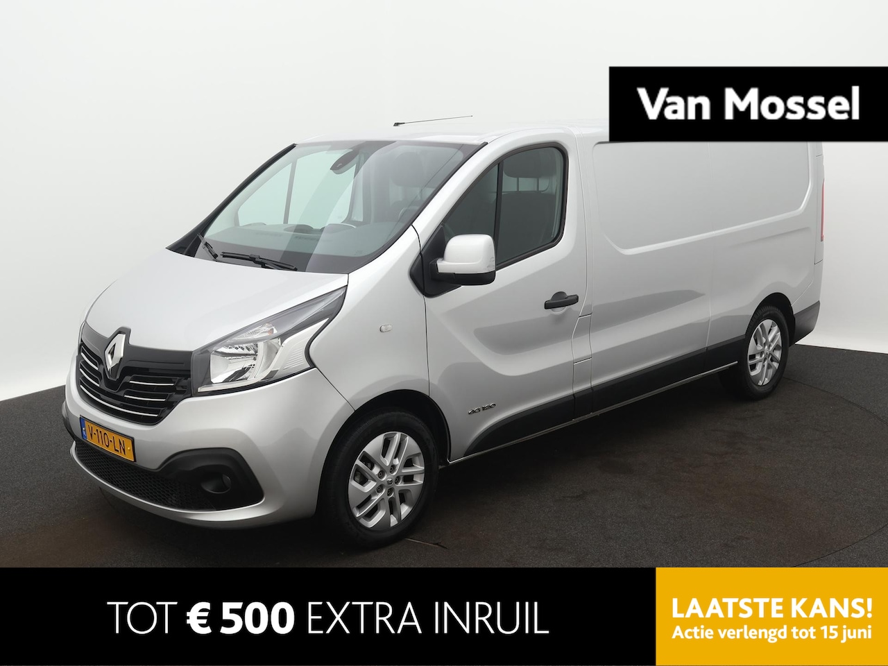 Renault Trafic - 1.6 dCi T29 L2H1 Luxe | Navigatie | Trekhaak | Parkeersensoren - AutoWereld.nl
