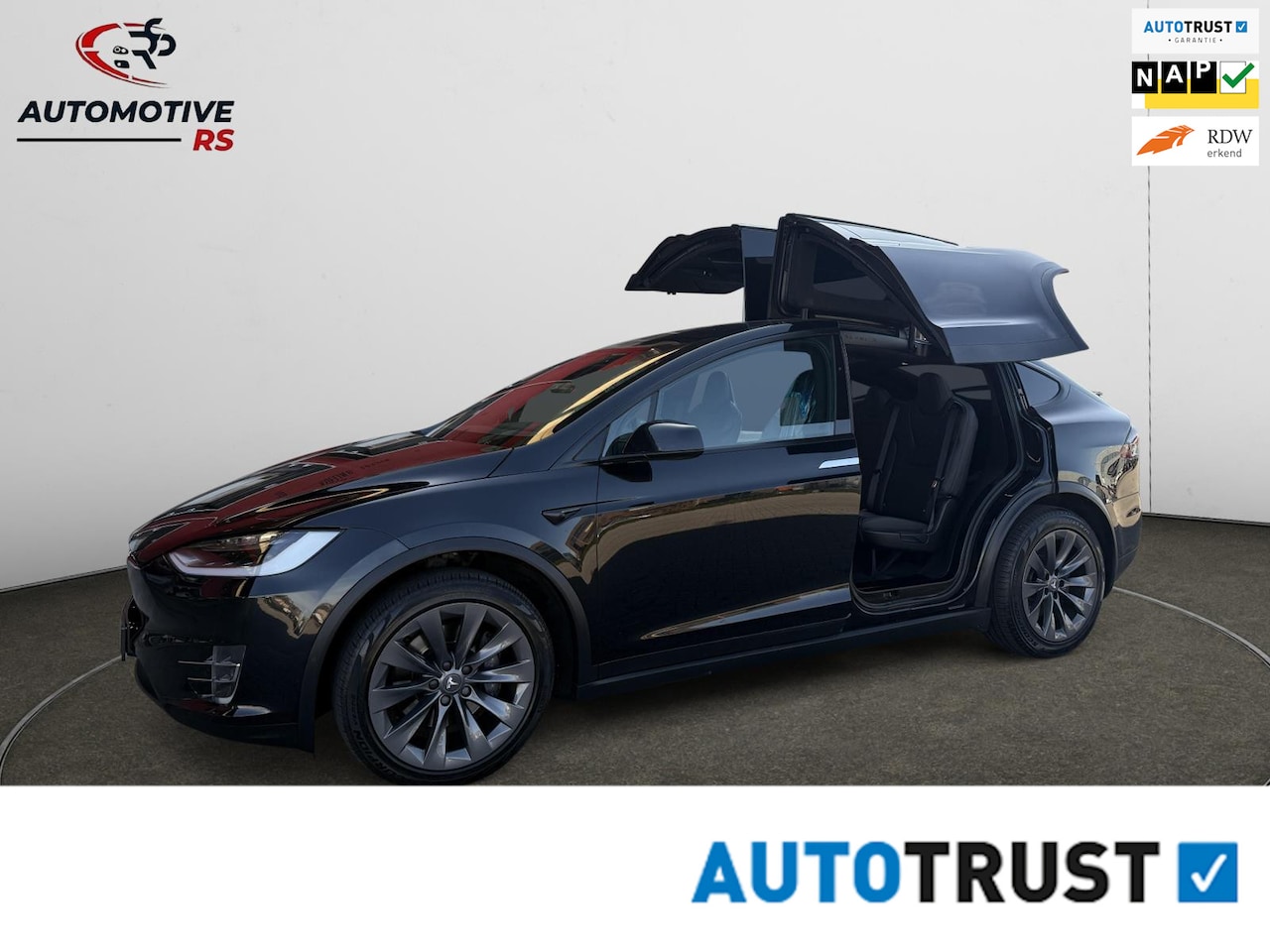 Tesla Model X - 75D 2017 | Enhanced Autopilot | 4x4 | Panodak | Trekhaak | 333pk - AutoWereld.nl