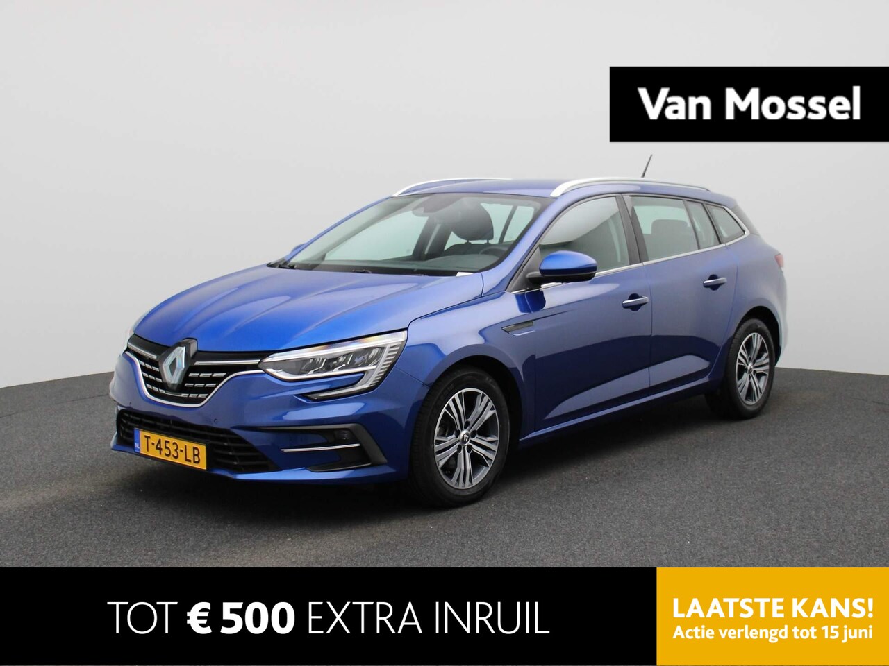Renault Mégane Estate - 1.3 TCe 140pk Equilibre | Navigatie | Parkeersensoren | Airco - AutoWereld.nl