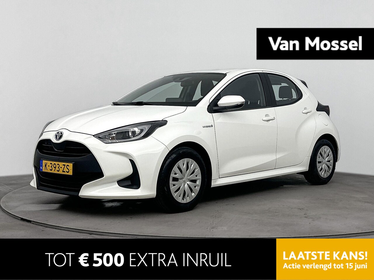 Toyota Yaris - 1.5 Hybrid Active 115PK | Automaat | Achteruitrijcamera | Climate Control | Apple CarPlay - AutoWereld.nl