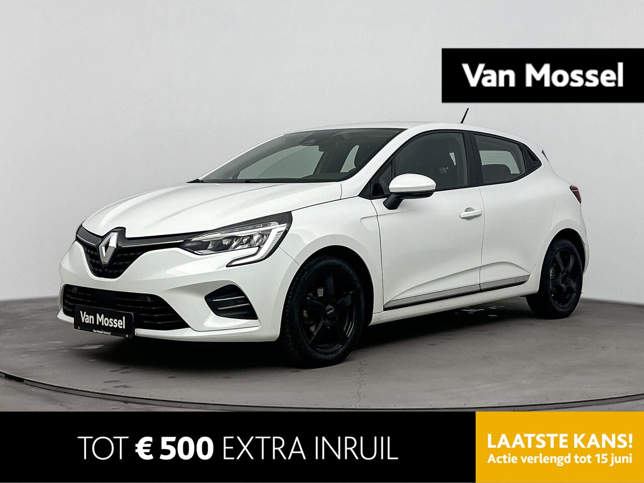 Renault Clio - 1.0 TCe Zen | Zwarte Lichtmetalen velgen | Carplay | Airco | Cruise Control - AutoWereld.nl