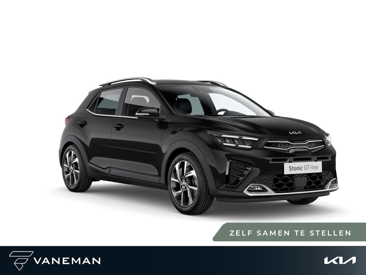 Kia Stonic - 1.0 T-GDi MHEV GT-Line | Stof/kunstlederen bekleding | Zelf samenstellen - AutoWereld.nl