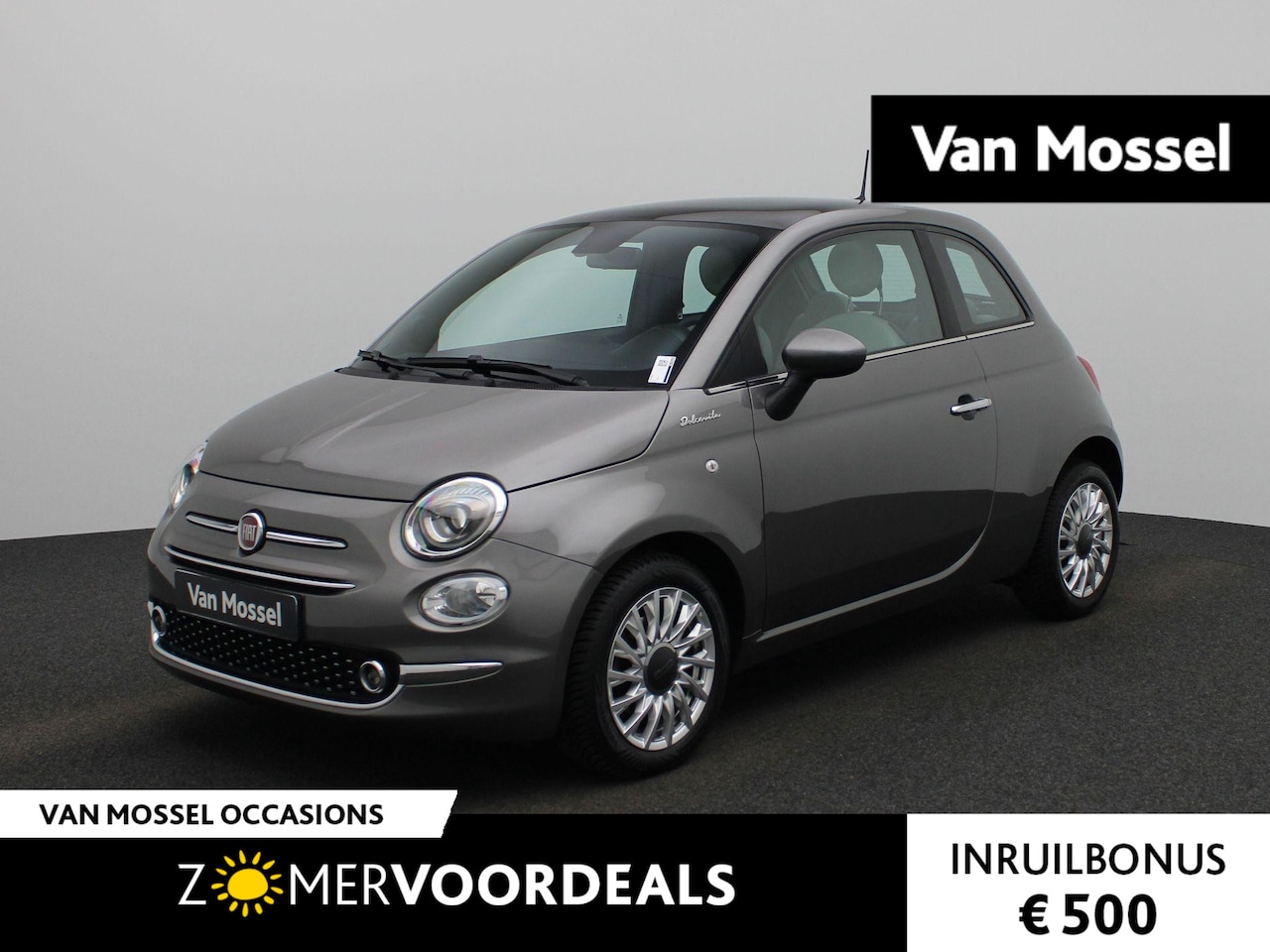 Fiat 500 - 1.0 Hybrid Dolcevita | PANORAMADAK | APPLE CARPLAY | DIGITALE COCKPIT | LED DAGRIJVERLICHT - AutoWereld.nl