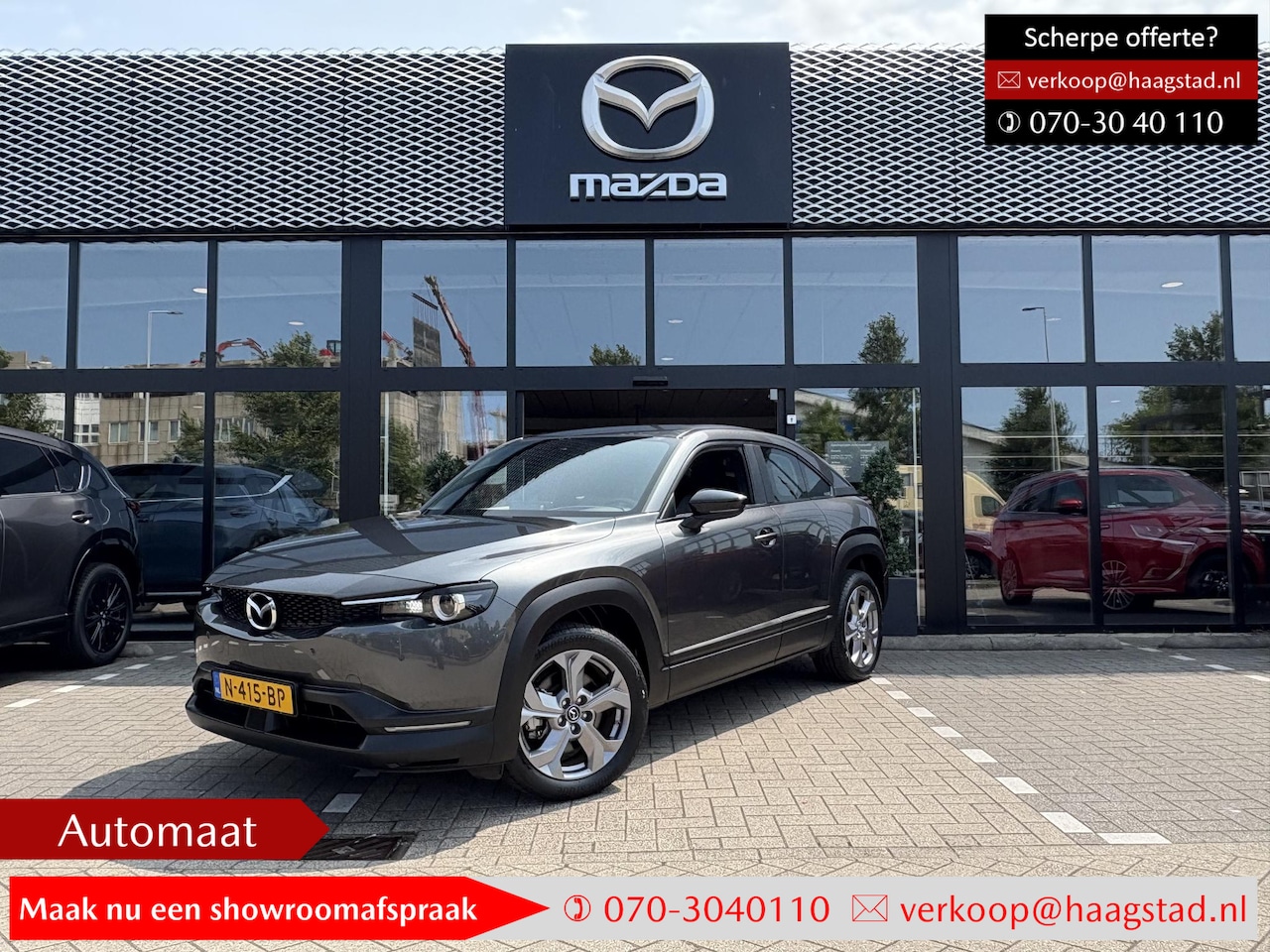 Mazda MX-30 - e-SkyActiv 145 Comfort 36 kWh Dealer onderhouden / 1e eigenaar - AutoWereld.nl