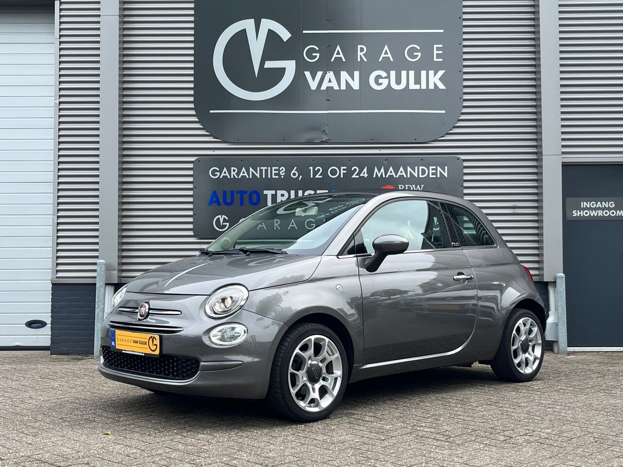 Fiat 500 C - 0.9 TwinAir Turbo Lounge 80PK Cabriolet,Airco,Cruise,CarPlay,Isofix,Usb,Lmv,Dab-Radio,Elek - AutoWereld.nl