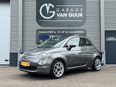 Fiat 500 C - 0.9 TwinAir Turbo Lounge 80PK Cabriolet, Airco, Cruise, CarPlay, Isofix, Usb, Lmv, Dab-Rad