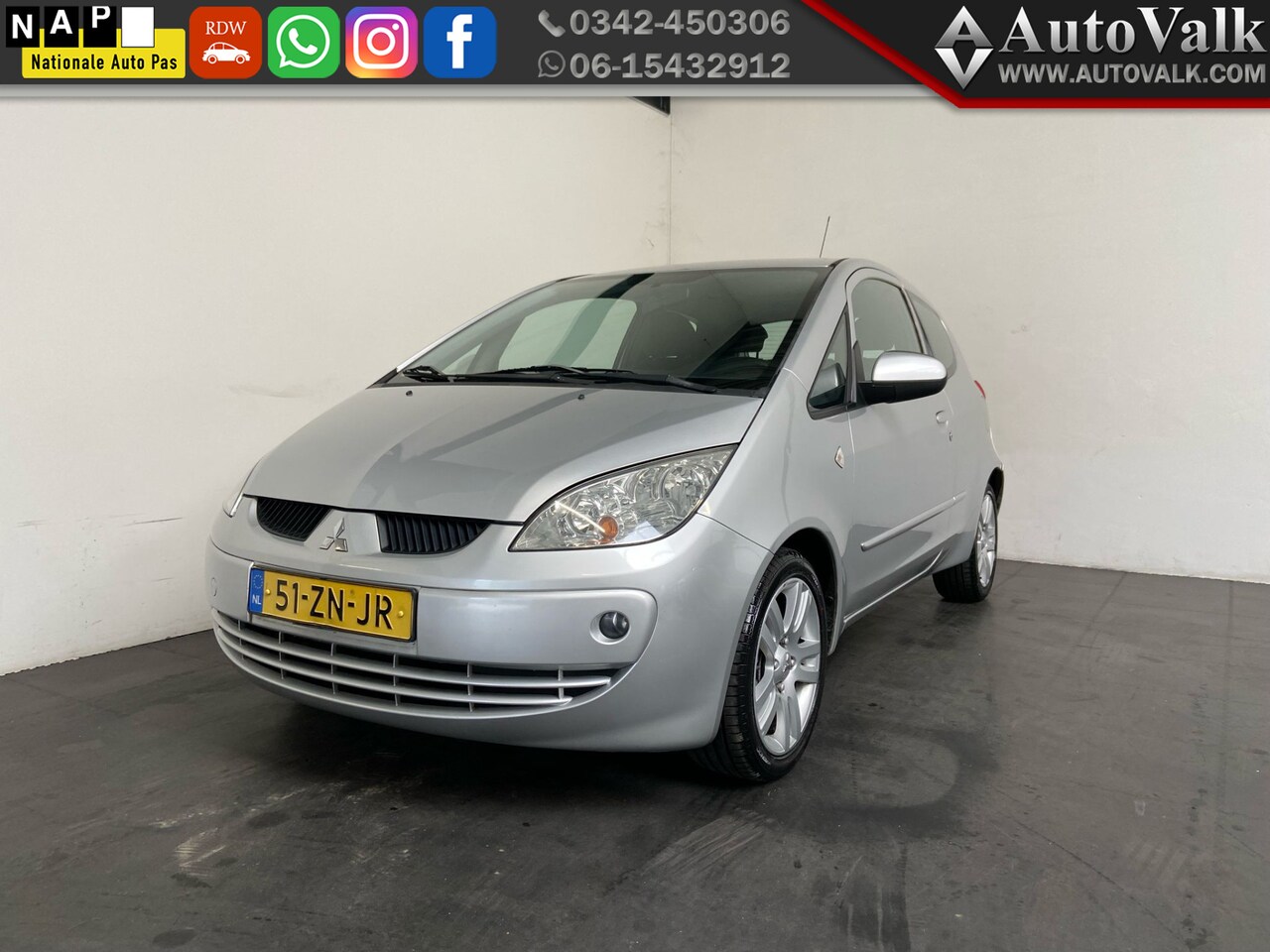 Mitsubishi Colt - 1.3 Incharge+. Airco! APK 04-2026 - AutoWereld.nl
