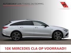 Mercedes-Benz CLA-klasse Shooting Brake - 250e AUT8 AMG NIGHT PANORAMADAK BURMESTER MEMORY SFEER DISTRONIC