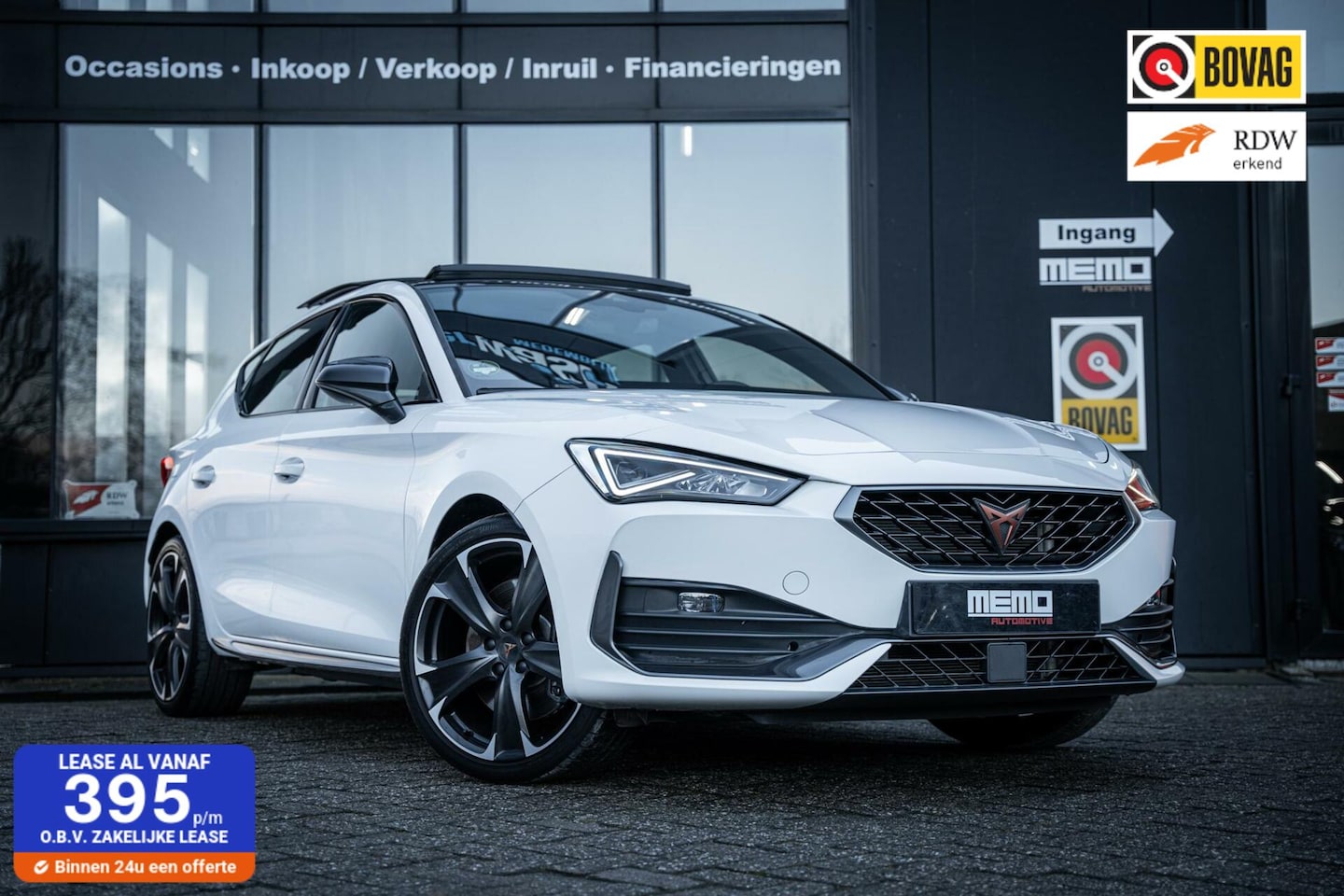 CUPRA Leon - 1.4 e-Hybrid VZ Performance*PANO*SFEER*KEYLESS* - AutoWereld.nl