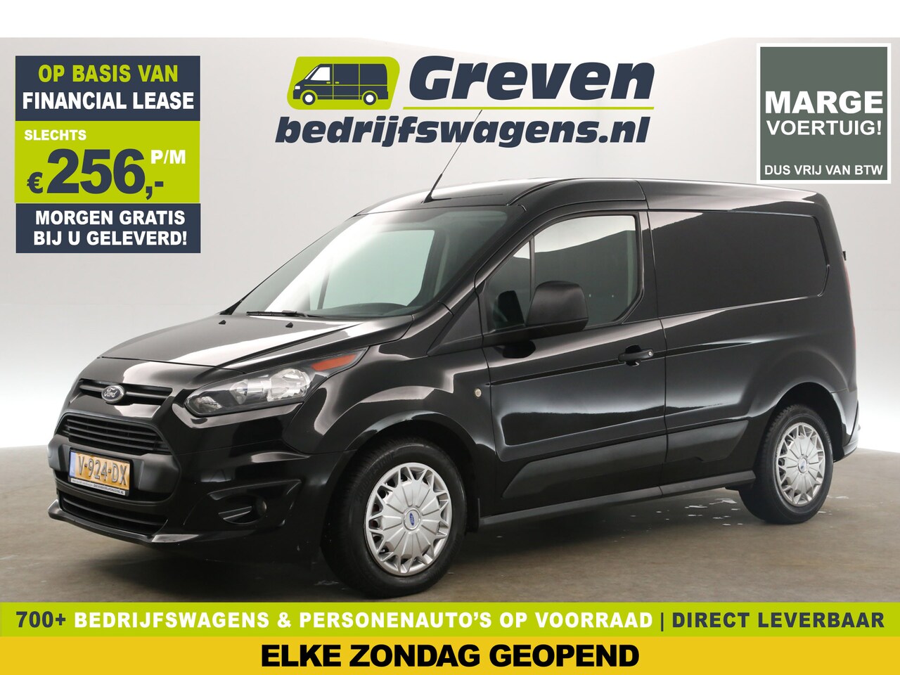 Ford Transit Connect - 1.5 TDCI L1H1 | MARGE! | Airco 3 Persoons Elektrpakket Schuifdeur - AutoWereld.nl