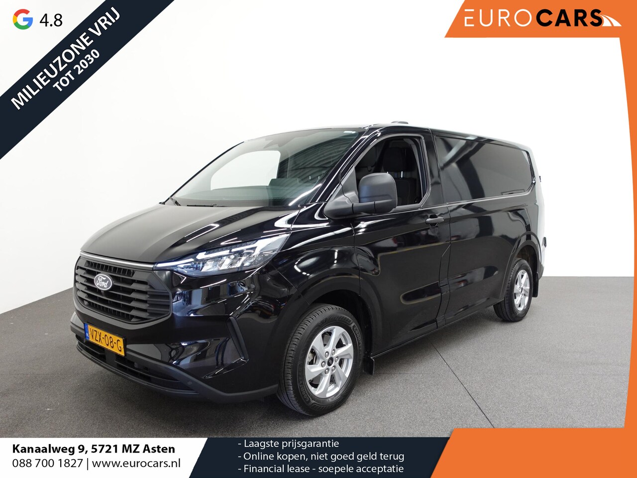 Ford Transit Custom - 136pk Automaat L2H1 Trend Navigatie Trekhaak Cruise control Apple Carplay Airco - AutoWereld.nl