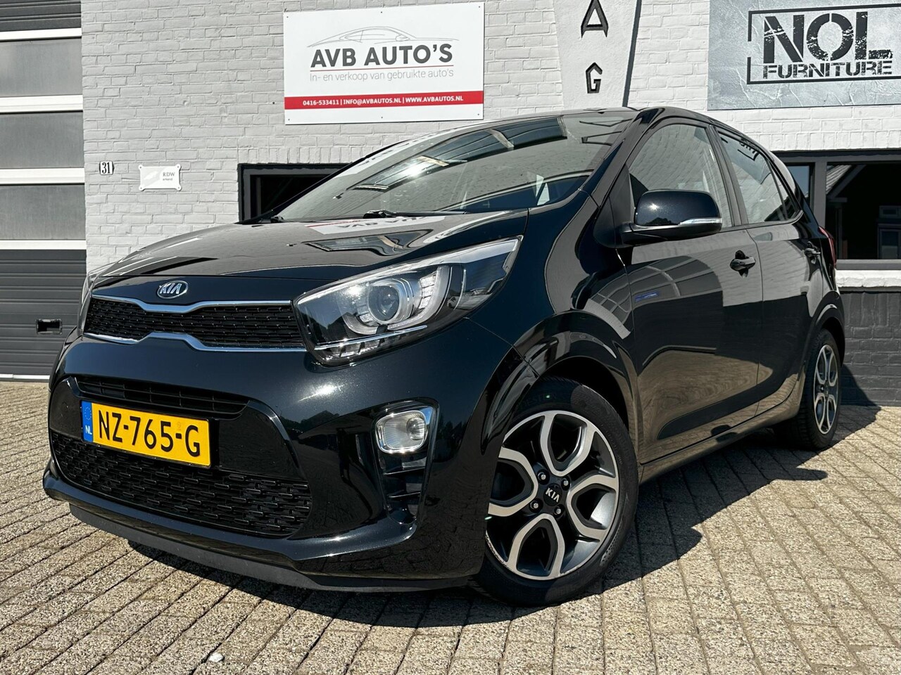 Kia Picanto - 1.0 CVVT First Edition Clima Cruise Navi Carplay - AutoWereld.nl