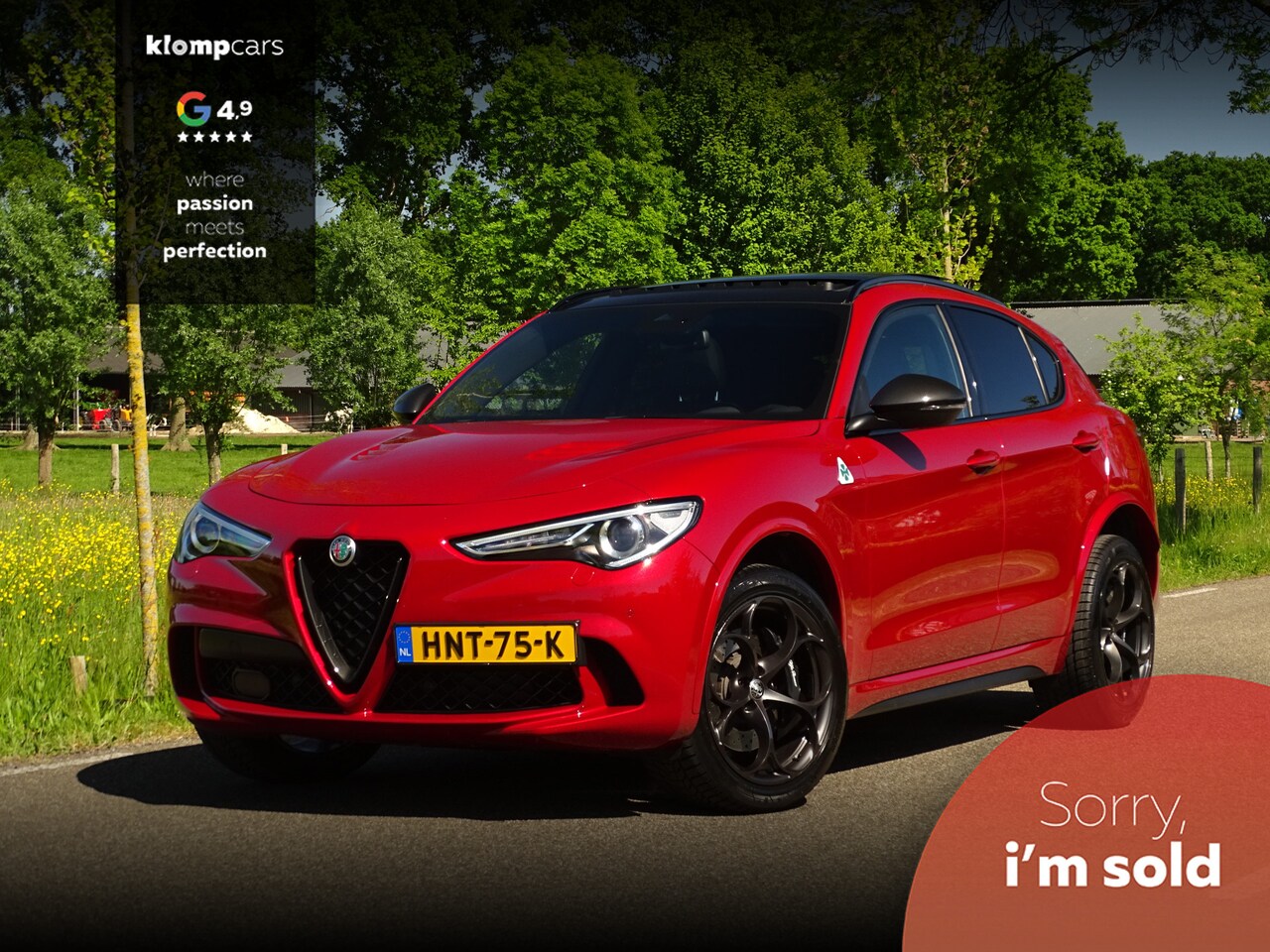 Alfa Romeo Stelvio - 2.9 V6 AWD Quadrifoglio | MY20 | Schuifdak | H+K | Rosso! - AutoWereld.nl