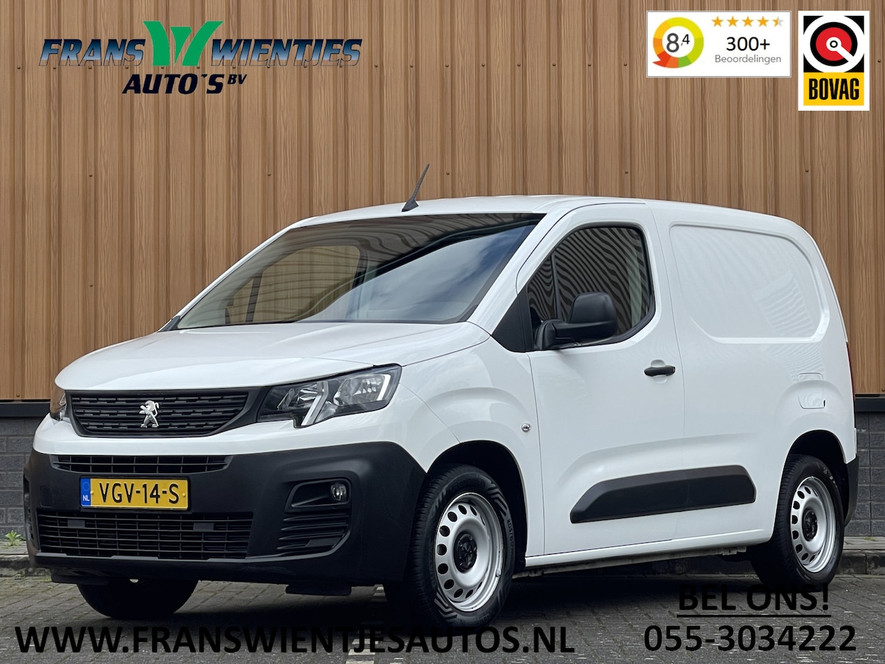 Peugeot Partner - 1.5 BlueHDI Premium | Cruise Control | Parkeersensoren Achter | Apple Carplay | Android Au - AutoWereld.nl