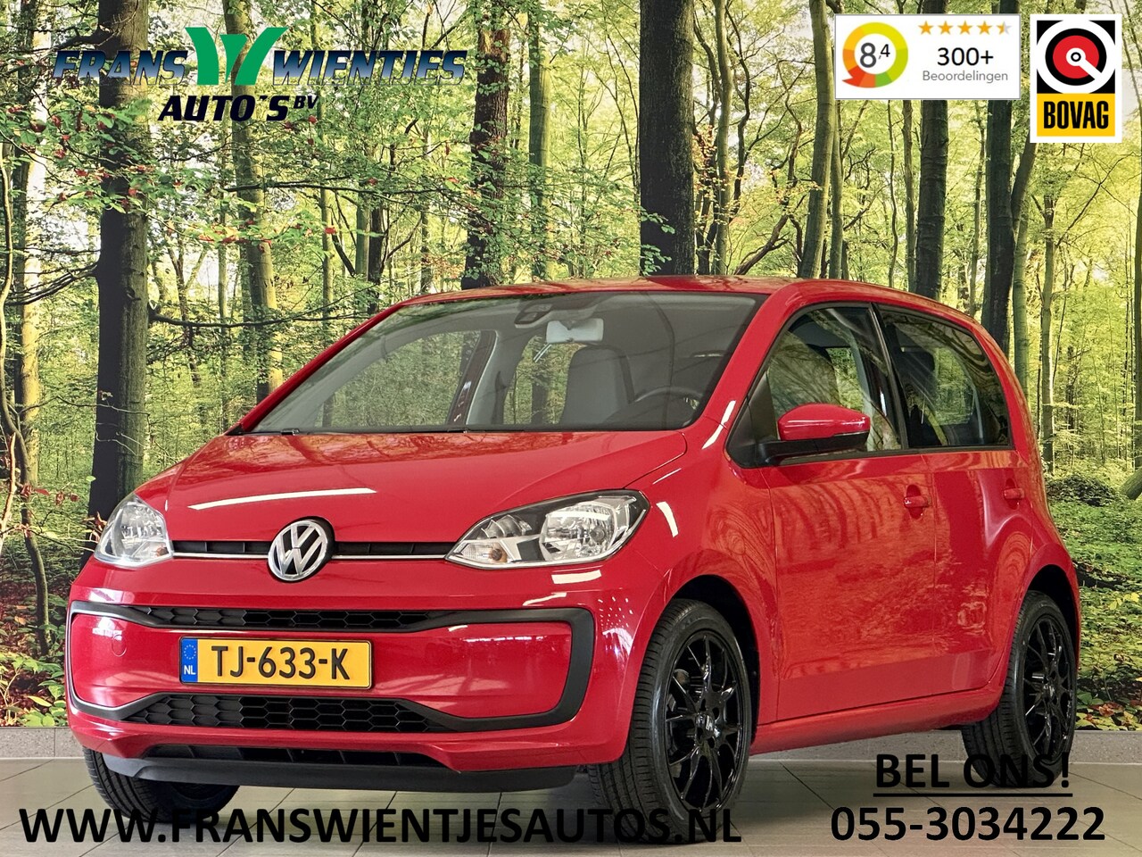 Volkswagen Up! - 1.0 BMT move up! | Airconditioning | DAB | Bluetooth | Stop&GO | Automatische verlichting - AutoWereld.nl