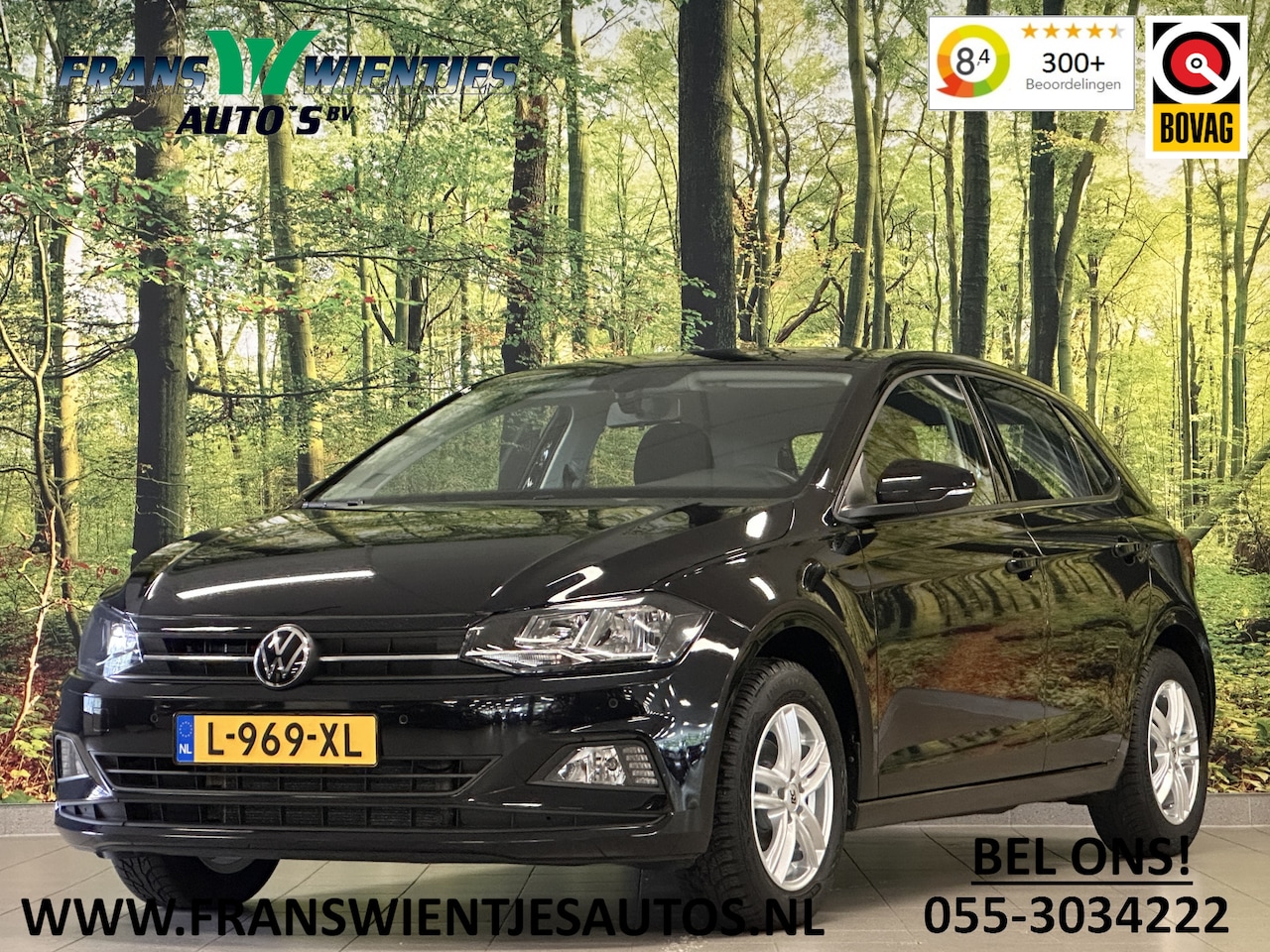 Volkswagen Polo - 1.0 TSI Comfortline Business | Adaptieve Cruise Control | Achteruitrijcamera | Parkeersens - AutoWereld.nl