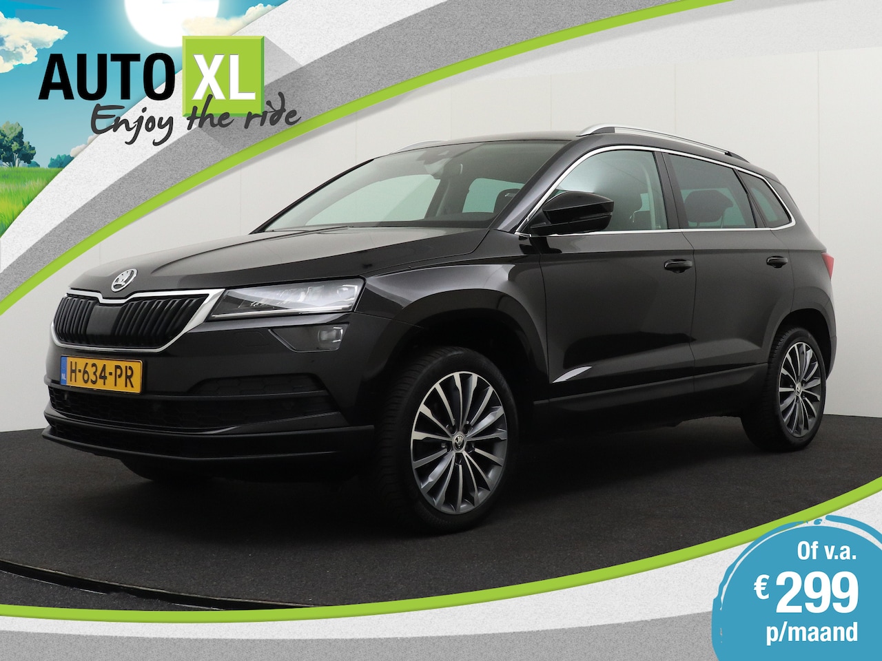 Skoda Karoq - 1.5 150 PK TSI Aut. Business+ Sportstoelen Memory Trekhaak Adapt. Cruise 1 - AutoWereld.nl