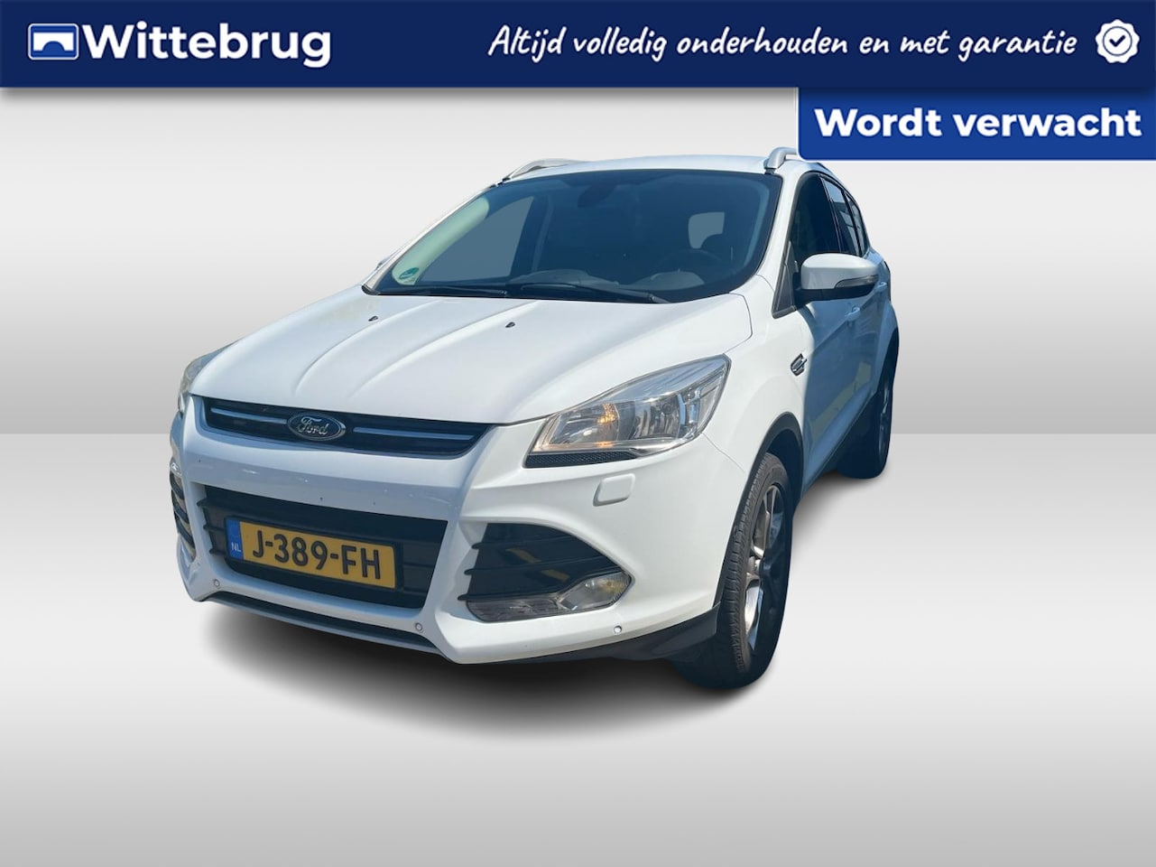 Ford Kuga - 1.6 Titanium / Climate controle / Stoel verwarming / Parkeersensoren V+A / Lichtmetaal 18 - AutoWereld.nl