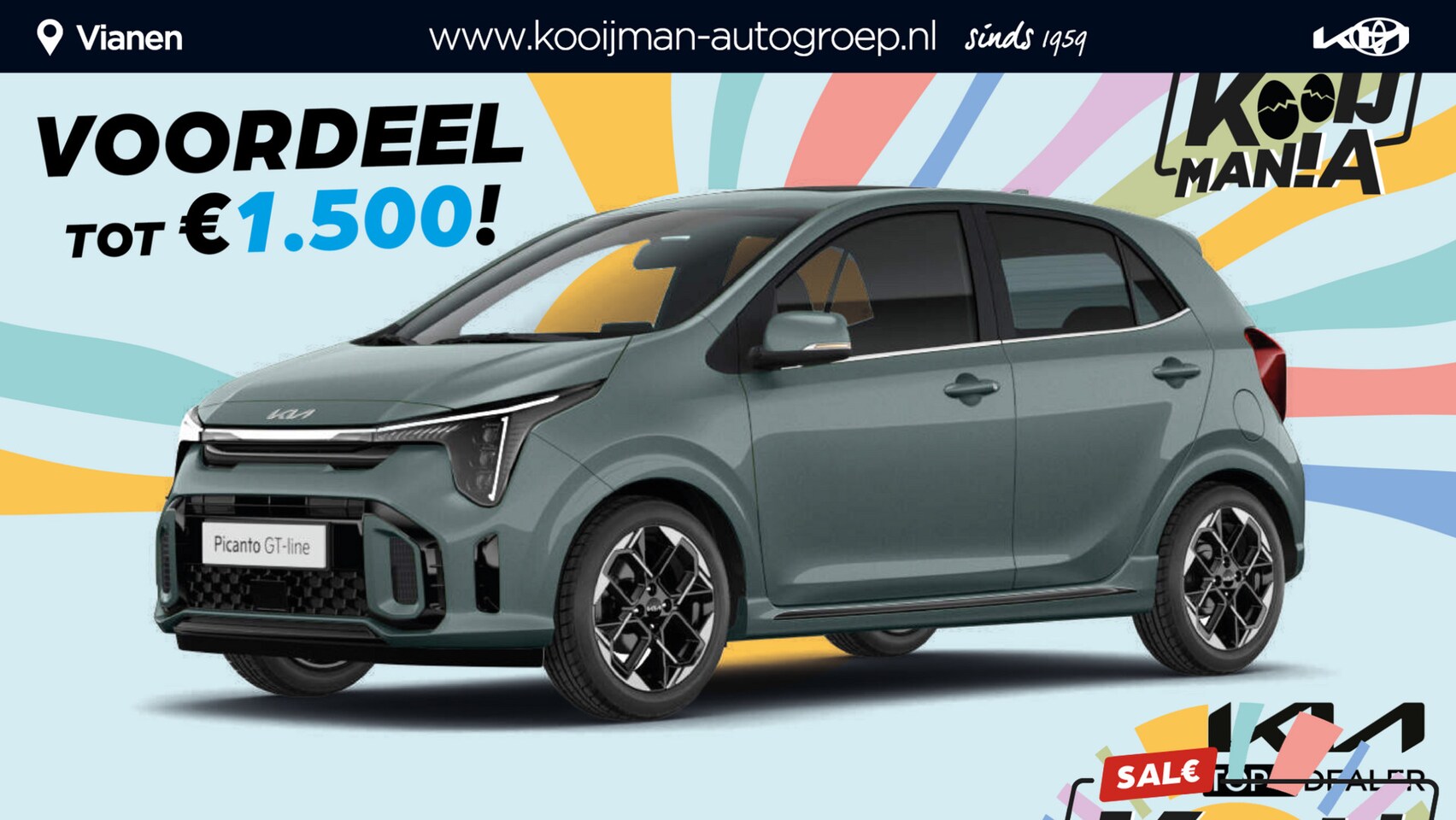 Kia Picanto - 1.0 DPI ExecutiveLine Automaat! Ruim €1.300,- Voordeel! Meerdere kleuren uit voorraad leve - AutoWereld.nl