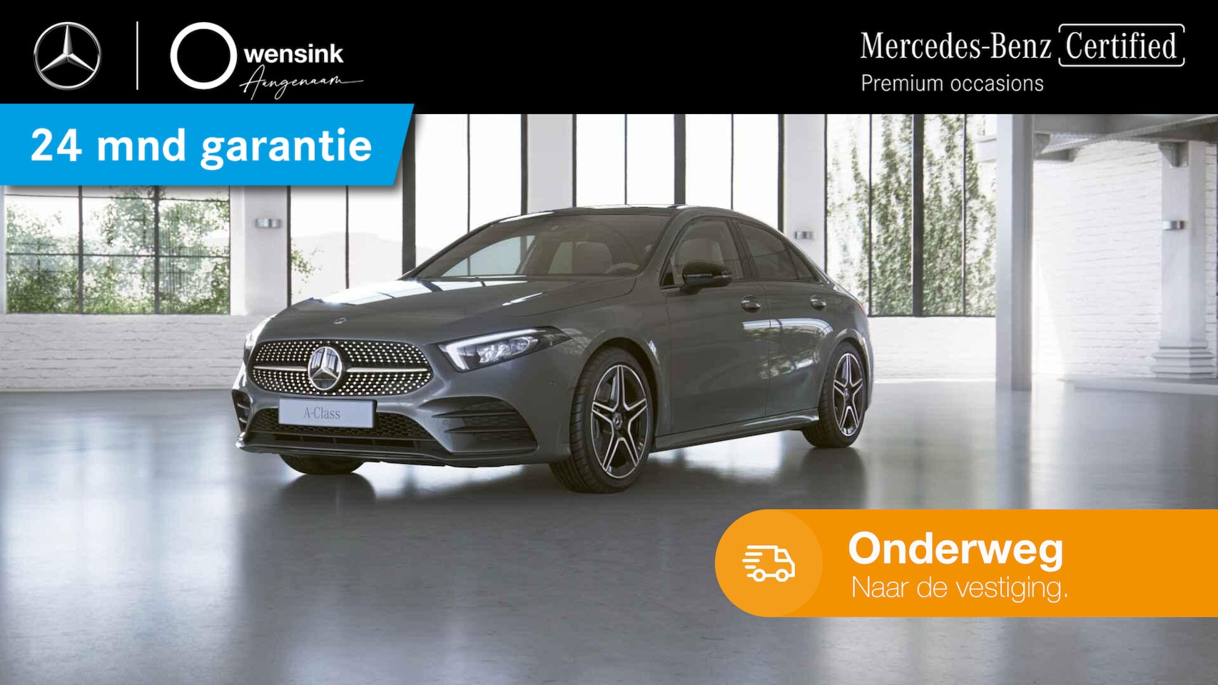Mercedes-Benz A-klasse - 250 Premium | AMG | Night | Panoramadak | Sfeerverlichting | Widescreen | Stoelverwarming - AutoWereld.nl