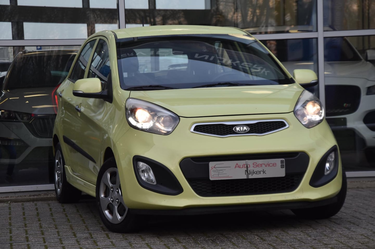 Kia Picanto - 1.2 CVVT ISG Airco Led Elek. Ramen 1ste Eigenaar - AutoWereld.nl