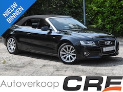 Audi A5 Cabriolet - 1.8 TFSI S-edition automaat / nieuw kap-mechaniek / zwart leer / stoelverwarming / cruise