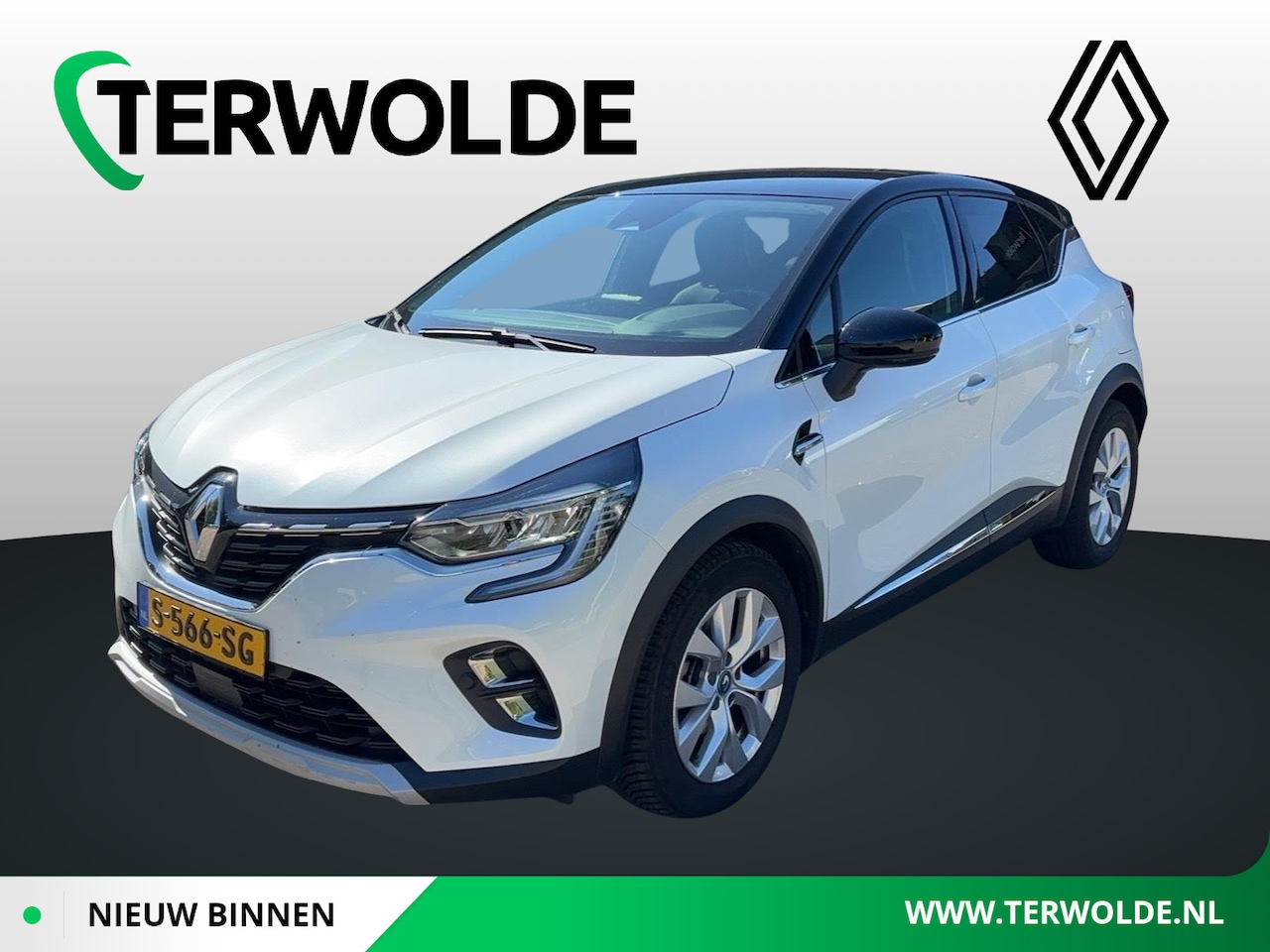 Renault Captur - E-Tech Plug-in Hybrid 160 Intens | Adapt. Cruise | Groot Navi | Parkeercamera | - AutoWereld.nl