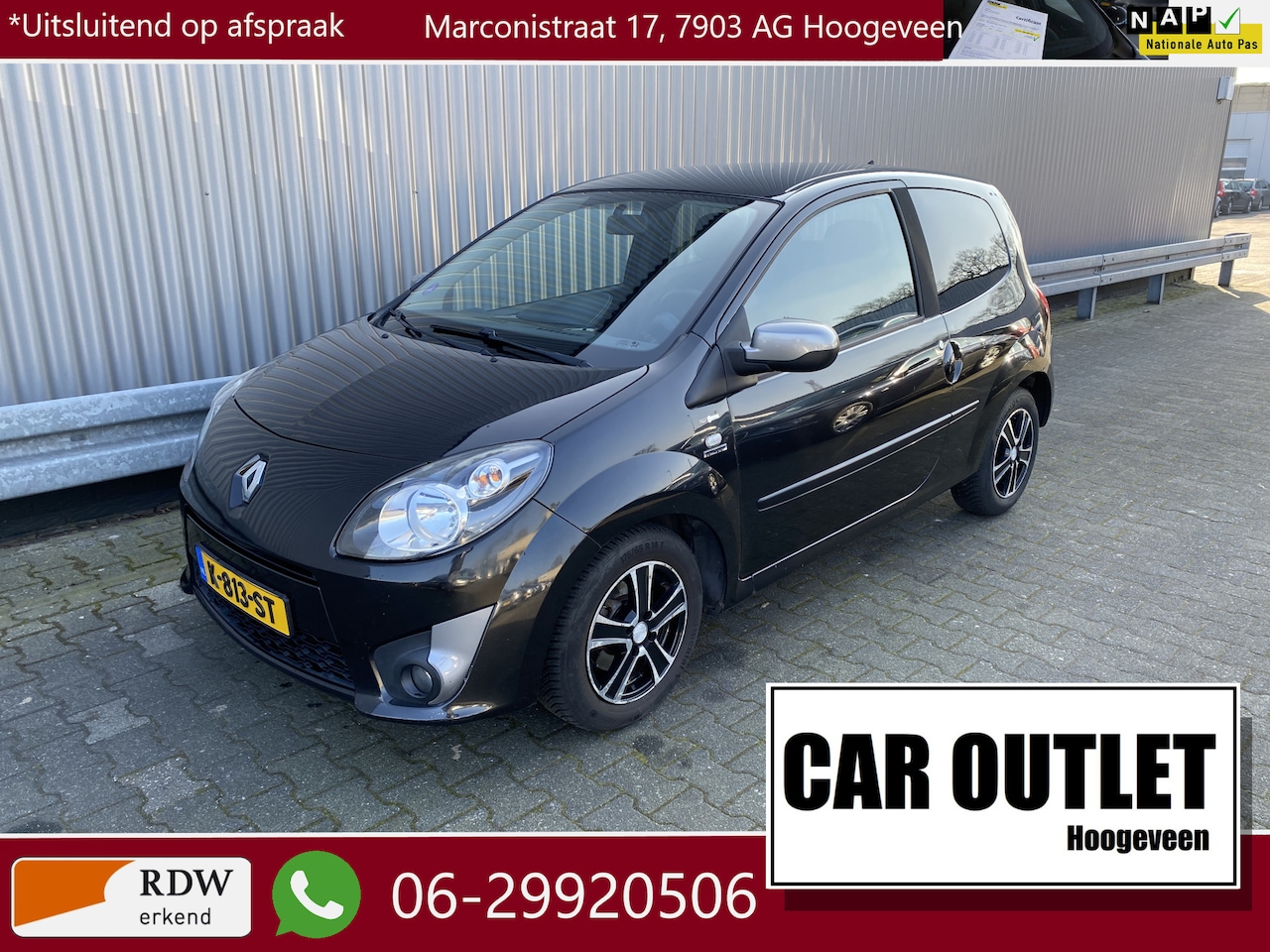 Renault Twingo - 1.2-16V Dynamique AUTOMAAT, Airconditioning, LM, nw. APK – Inruil Mogelijk – - AutoWereld.nl