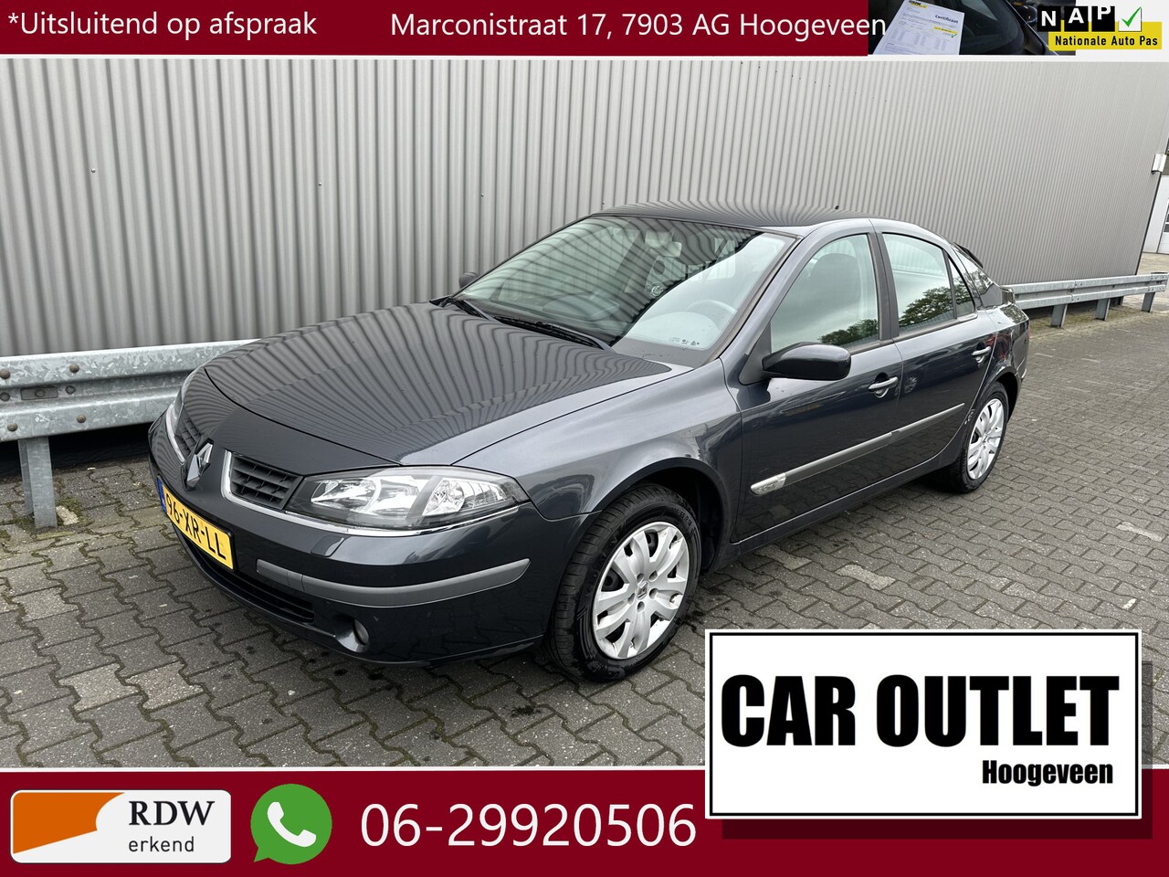 Renault Laguna - 2.0-16V Business Clima, Navi, CC, PDC, Trekh, nw. APK – Inruil Mogelijk – - AutoWereld.nl