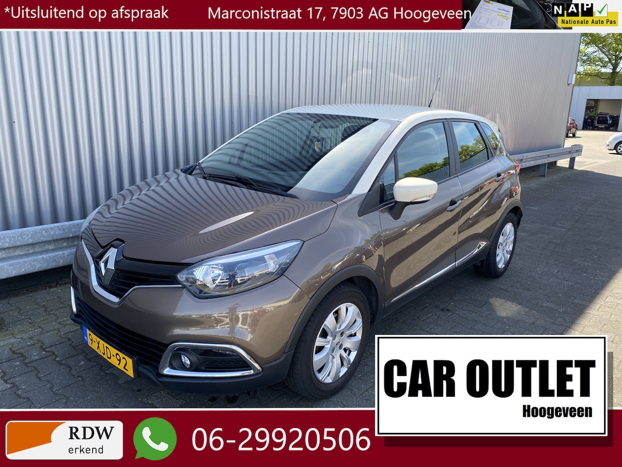 Renault Captur - 1.2 TCe Expression AUTOMAAT, A/C, CC, Navi, Multimedia, LM, nw. APK – Inruil Mogelijk – - AutoWereld.nl