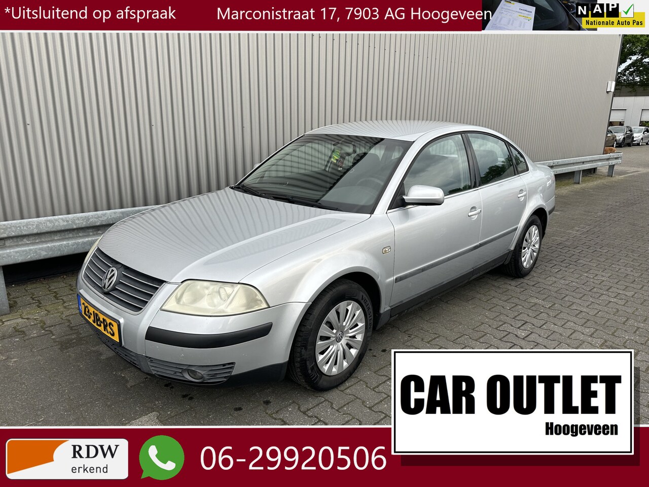 Volkswagen Passat - 2.0 Comfortline Clima, CC, Pioneer USB/Bluetooth Audio, Trekh, nw. APK – Inruil Mogelijk – - AutoWereld.nl