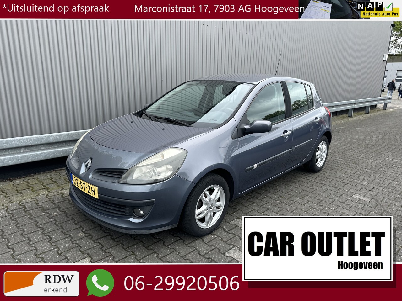 Renault Clio - 1.6-16V Dynamique Luxe 1.6-16V Dynamique Luxe 5-Drs, A/C, LM, Trekh, z.g.a.n. APK – Inruil Mogelijk – - AutoWereld.nl