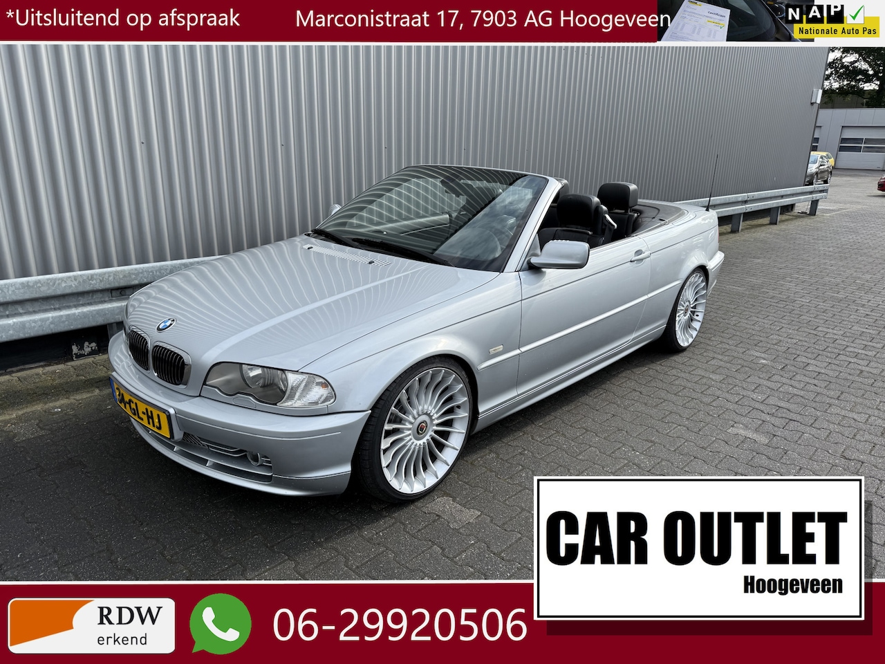 BMW 3-serie Cabrio - 330Ci Executive 162Dkm NAP AUTOMAAT --Inruil Mogelijk-- - AutoWereld.nl