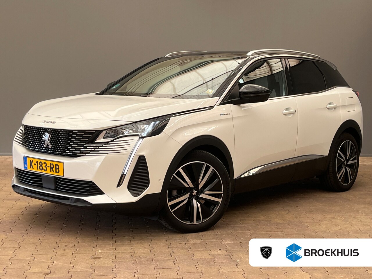 Peugeot 3008 - 1.6 HYbrid4 300 Blue Lease GT Focal Audio | Adaptieve cruise | 360° Camera | AGR Stoelen i - AutoWereld.nl