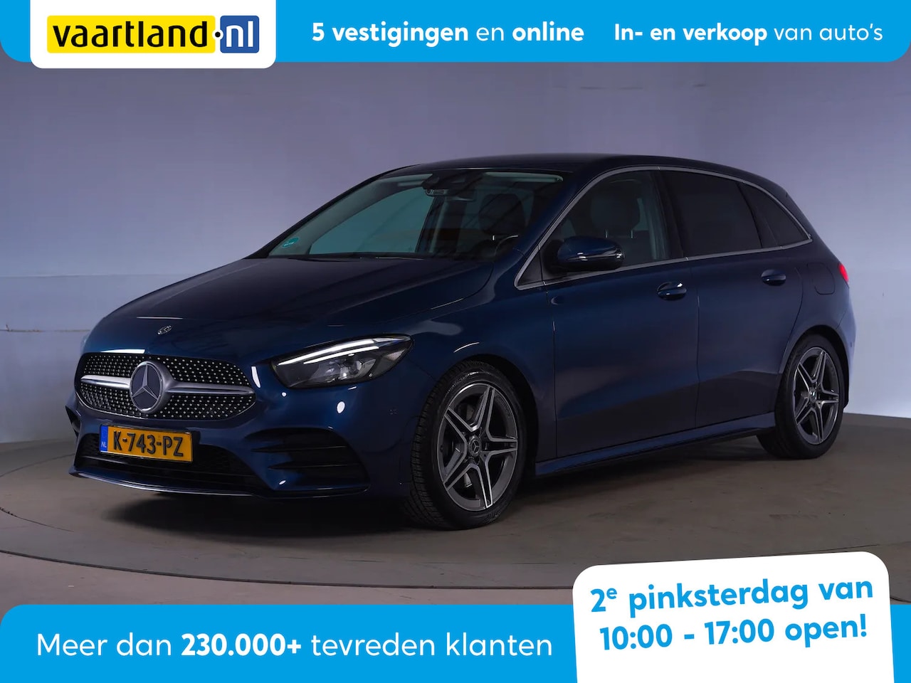 Mercedes-Benz B-klasse - 220 4MATIC Premium Plus AMG [ Led Camera Virtual Widescreen] - AutoWereld.nl