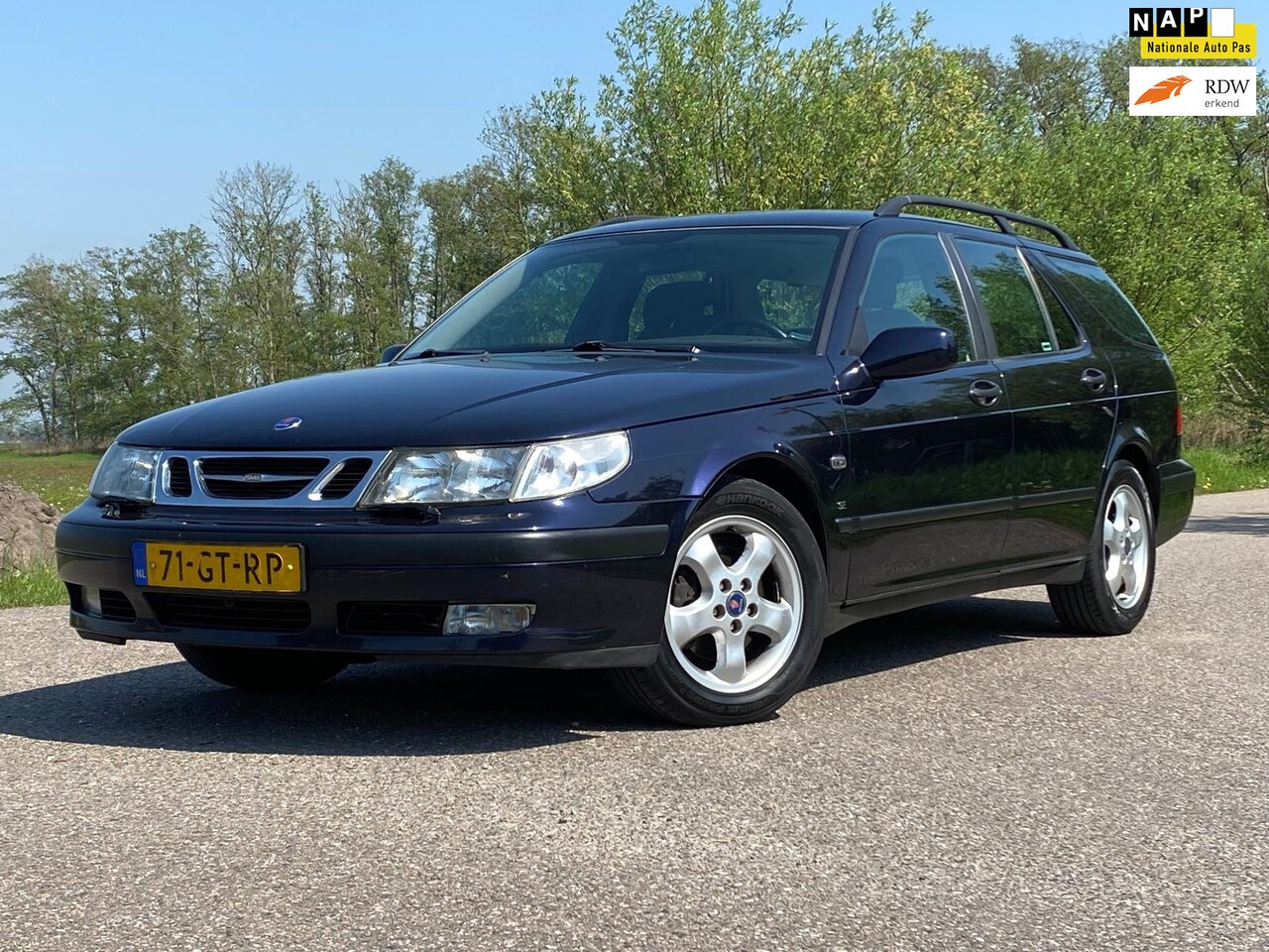 Saab 9-5 Estate - 2.3t SE Automaat Leder-Int Airco NAP 185PK Goed Onderhouden - AutoWereld.nl